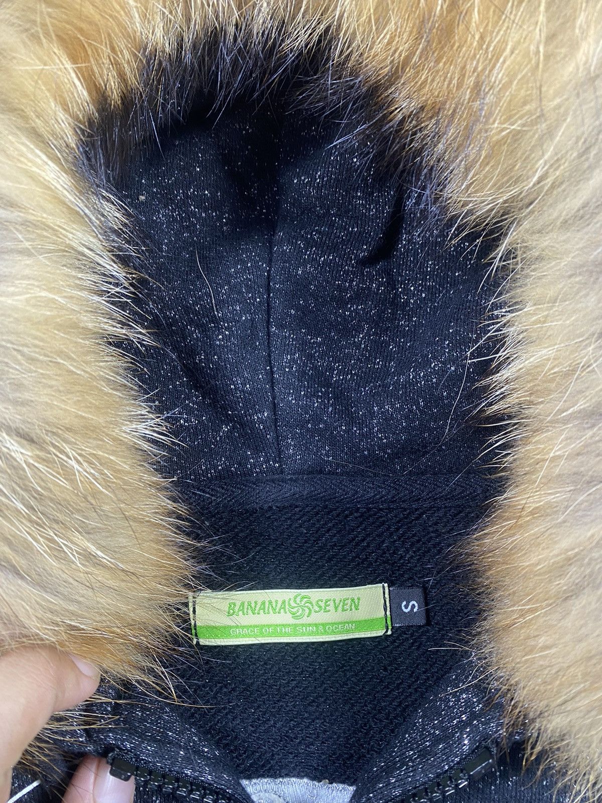 20471120 Japanese Banan Seven Zip Fur hoodie Size US S / EU 44-46 / 1 - 7 Thumbnail