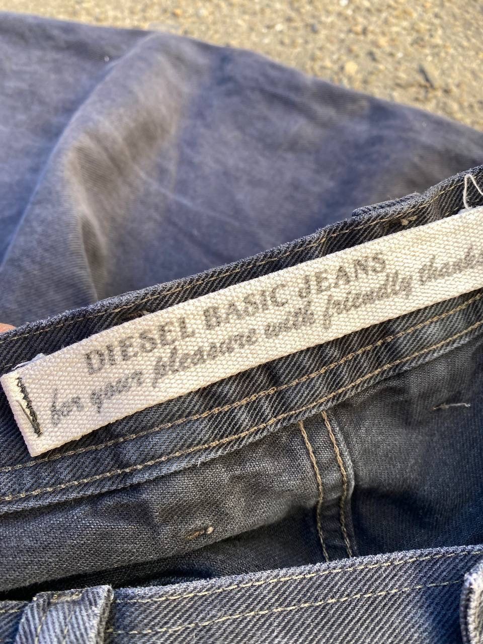 Diesel Diesel Faded blue Baggy avant garde denim y2k jeans pants Size US 33 - 16 Thumbnail