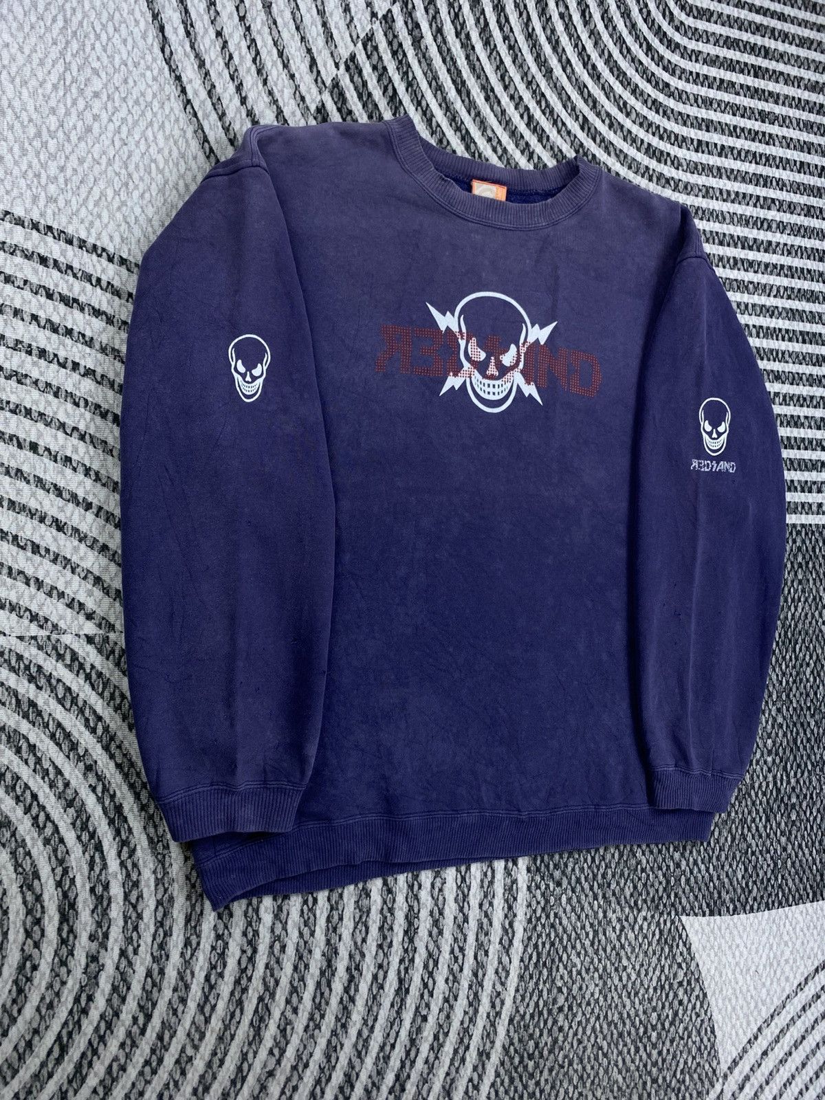 Hysteric Glamour Redsand Skull Printed Hysterix Style Sweatshirt Size US M / EU 48-50 / 2 - 4 Thumbnail