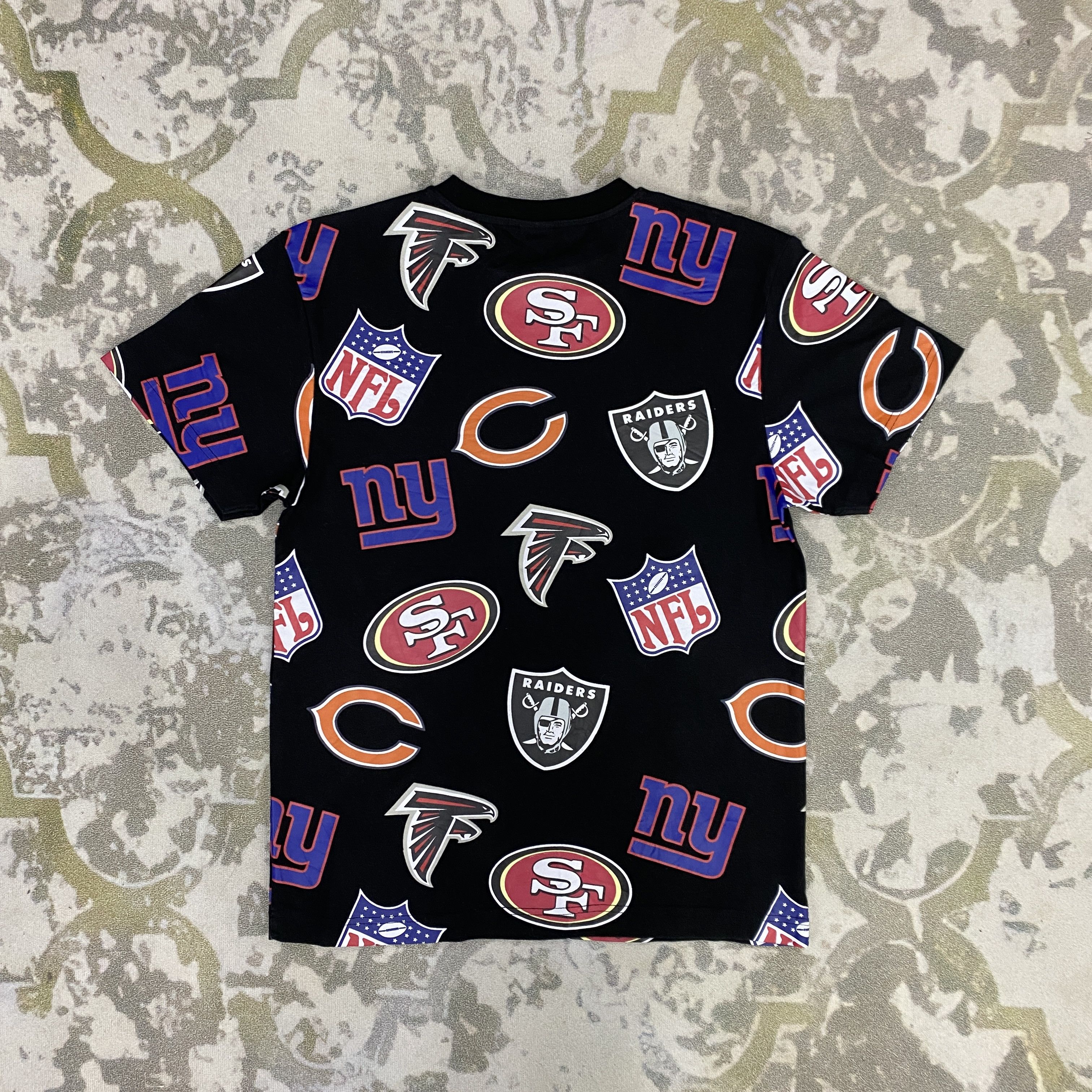 Majestic Vintage NFL Sports Mixed Patch TShirts - H073 Size US M / EU 48-50 / 2 - 2 Thumbnail