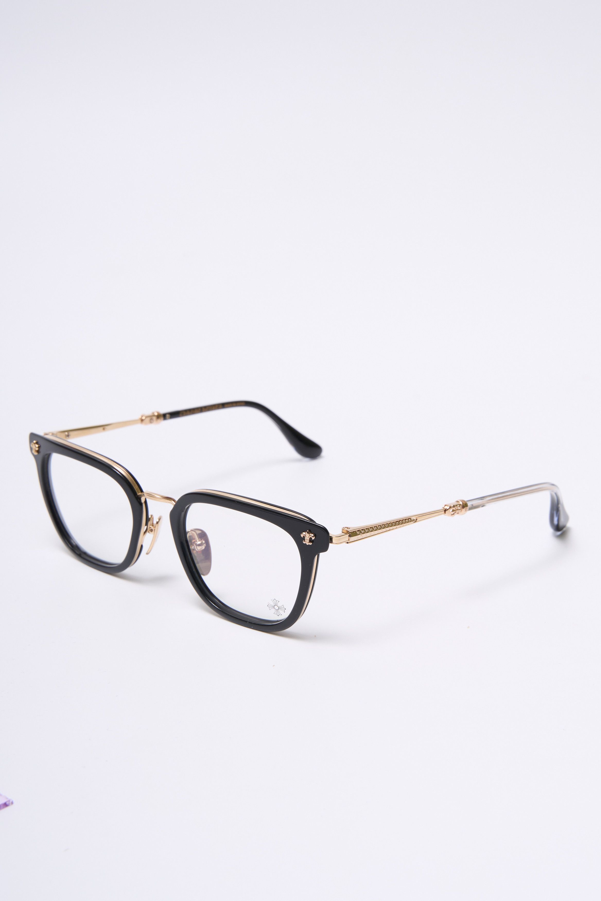 Chrome Hearts CHROME HEARTS STRAPADICTOME BLACK/GOLD PLATED Size ONE SIZE - 1 Thumbnail