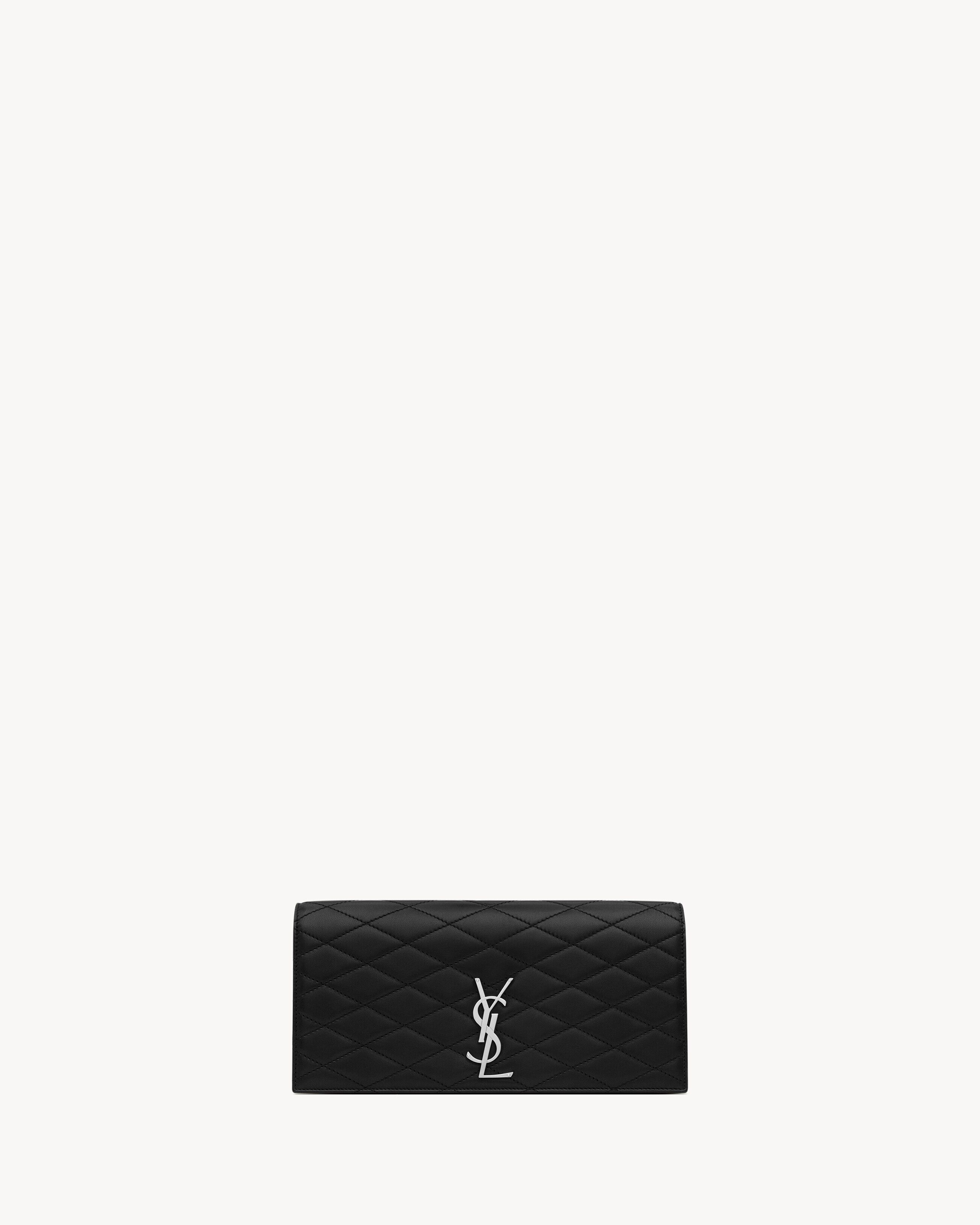 Saint Laurent Paris o1s1wg110425 752961 Size: OS / KATE Clutch Lambskin in Black Size ONE SIZE - 1 Preview
