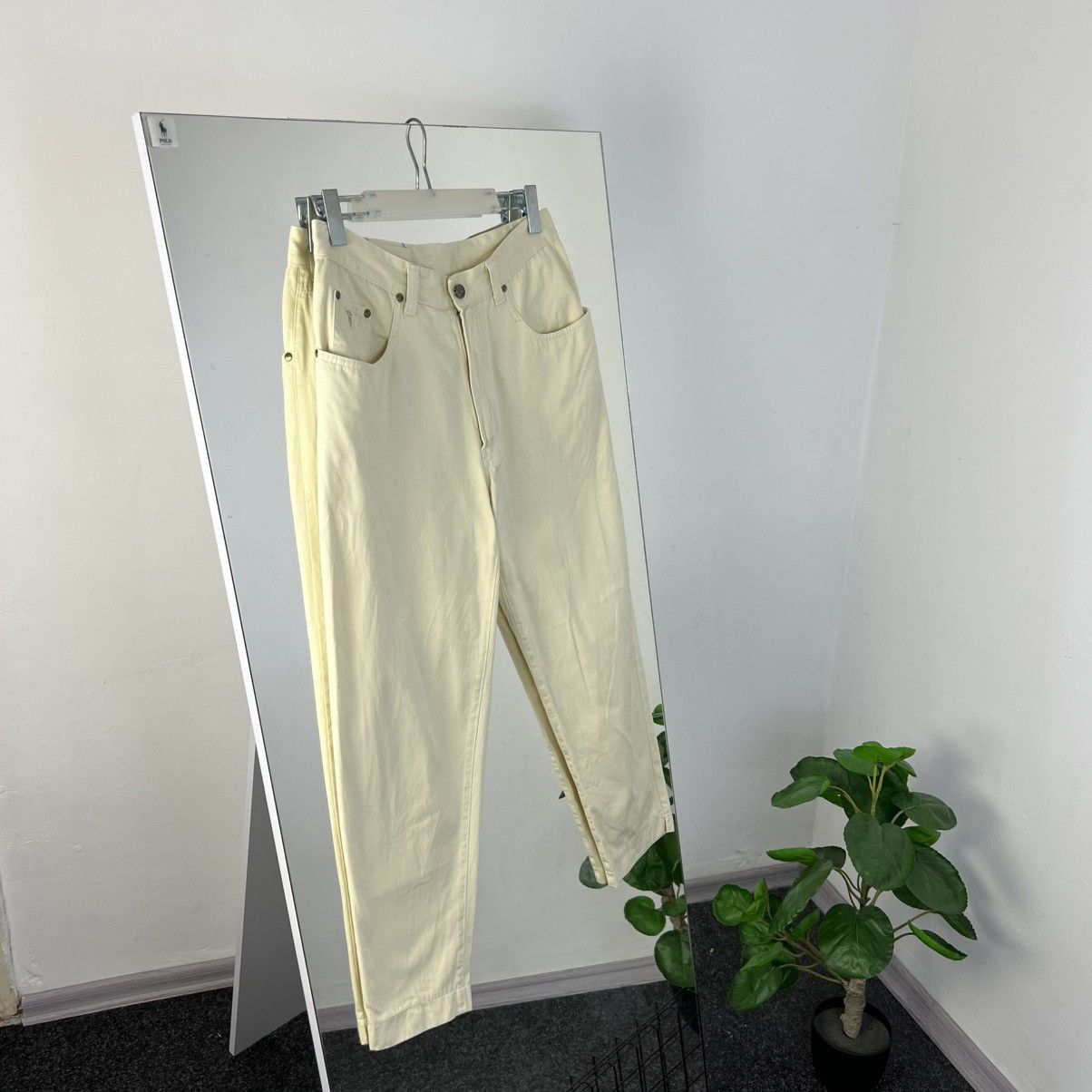 Trussardi Vintage Y2K Trussardi Jeans Mini Logo Baggy Pants Size US 32 / EU 48 - 2 Thumbnail