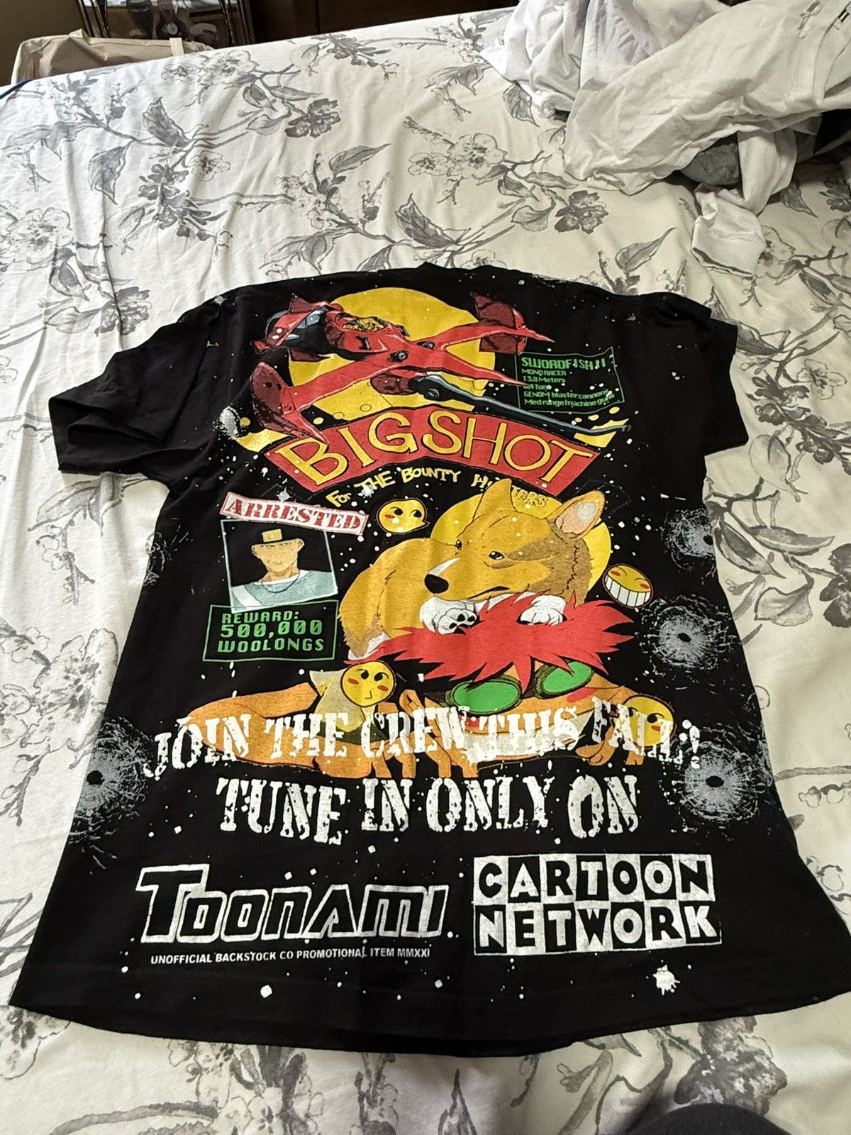 Vintage **RARE** BackStock Co. Cowboy Bebop See You Space Cowboy Tee Size US L / EU 52-54 / 3 - 2 Thumbnail
