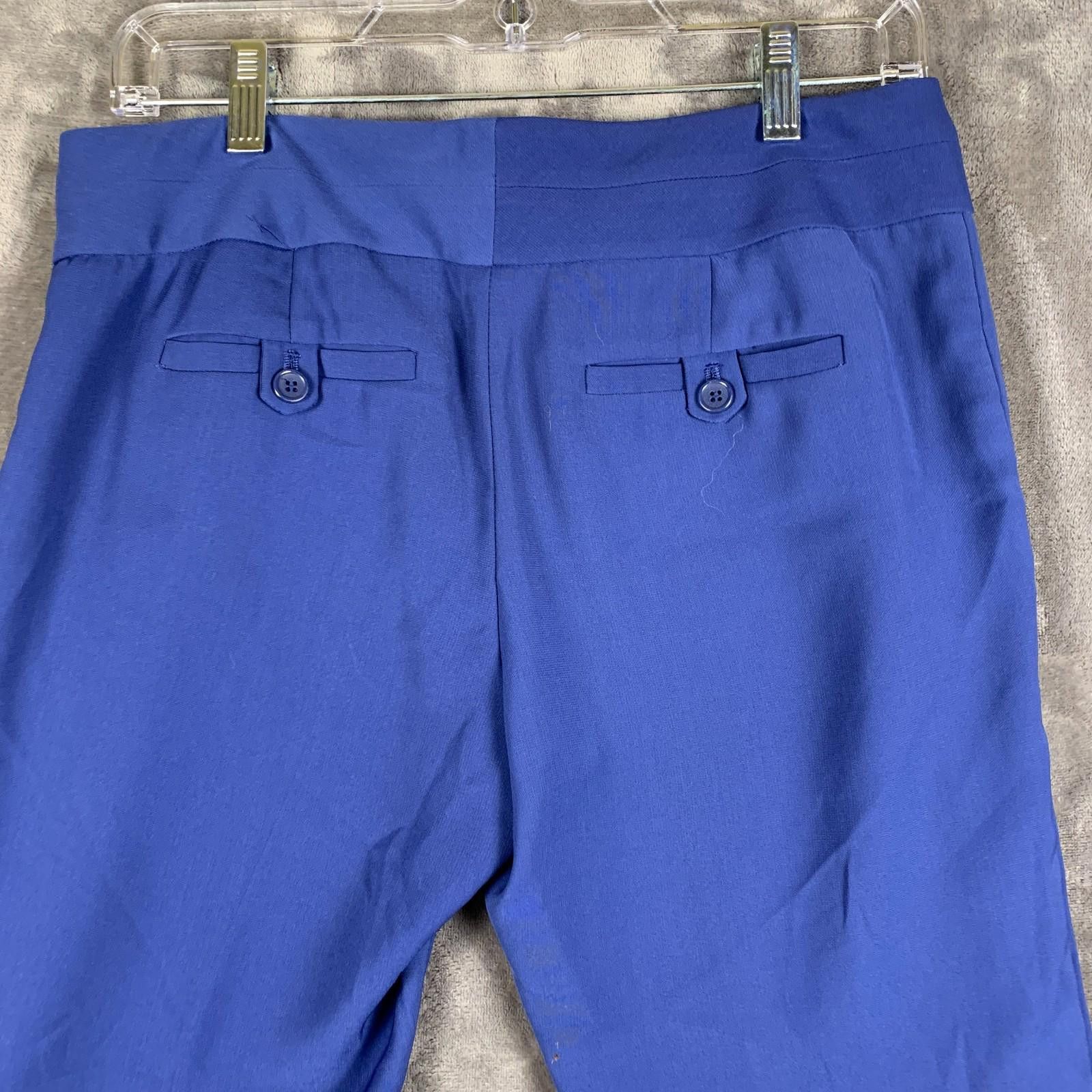 Designer The Limited Cassidy Fit Blue flare leg dress pants Sz.4 (373 Size 27" / US 4 / IT 40 - 4 Thumbnail