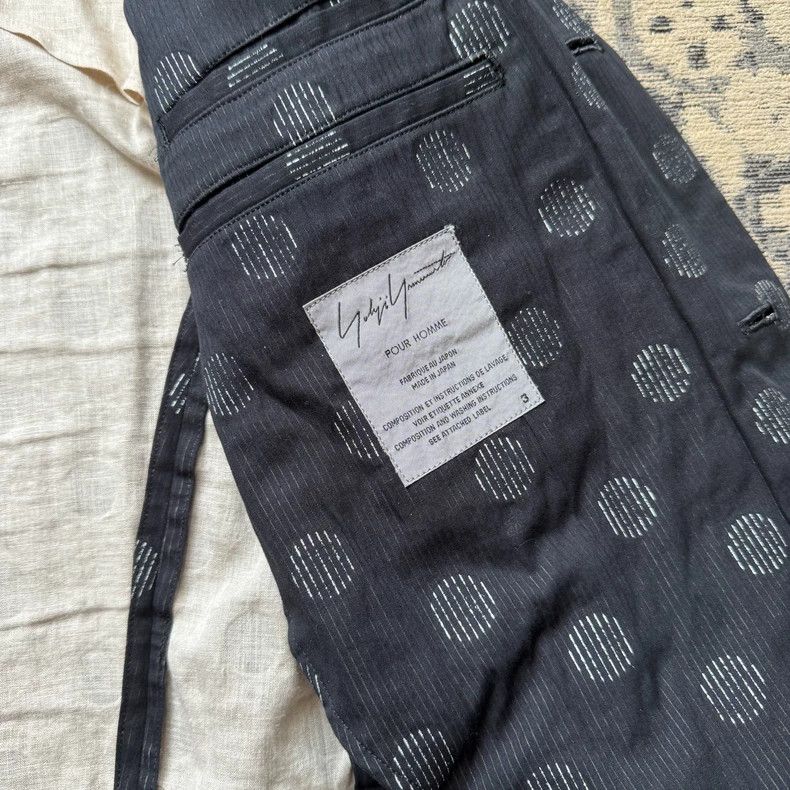 Yohji Yamamoto Yohji Yamamoto size 3 07 SS polka-dot blazer Size 38R - 4 Thumbnail