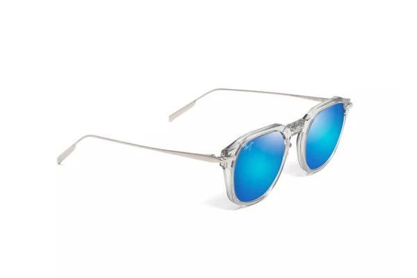 BRAND NEW MAUI JIM Crystal Blue Hawaii Clear Alika Sunglass