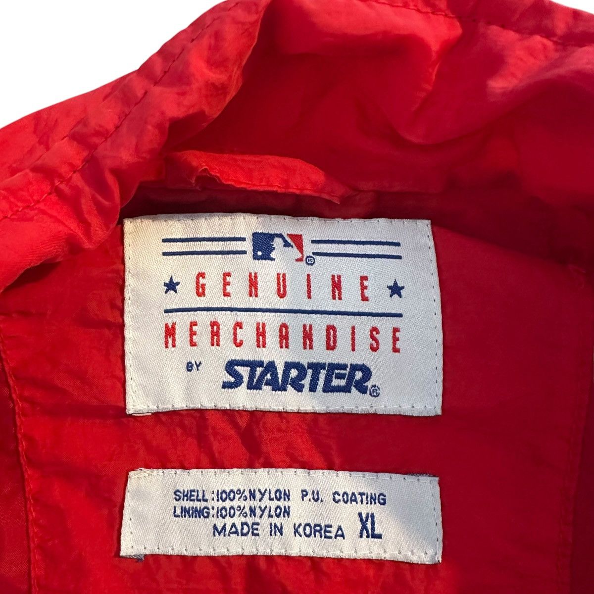 Starter Vintage 1990s Cincinnati Reds Starter MLB zip up windbreaker Size US XL / EU 56 / 4 - 5 Thumbnail