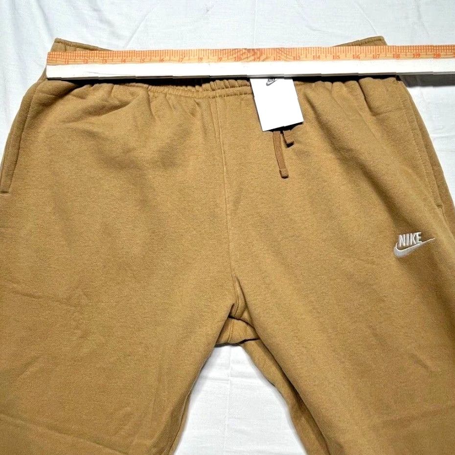 Vintage Nike Sweatpants Mens 2XL Activewear Tapered Fit Brown