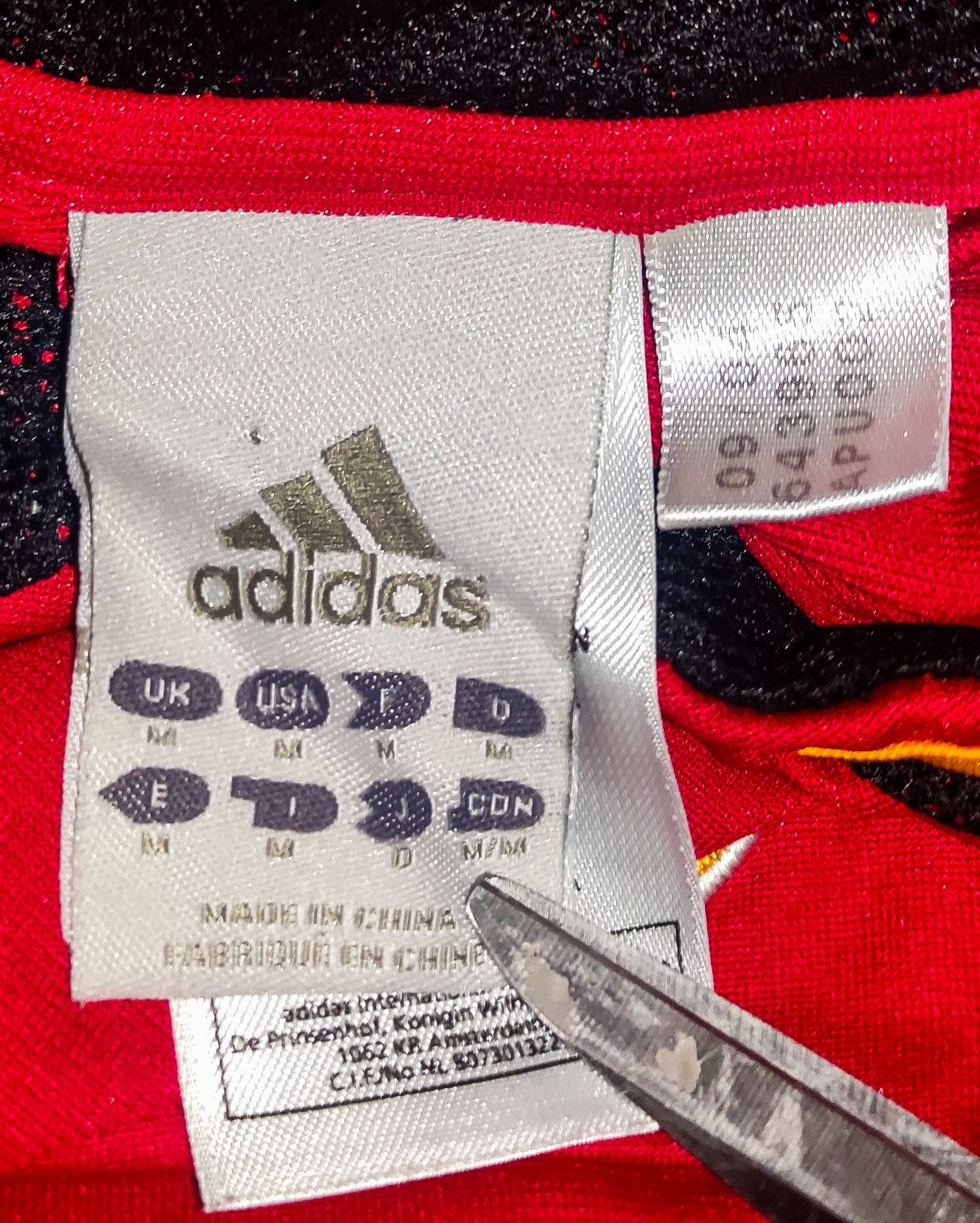 Adidas Germany NT 2004 2005 Adidas Third 3rd DFB National Team S Size US S / EU 44-46 / 1 - 3 Thumbnail