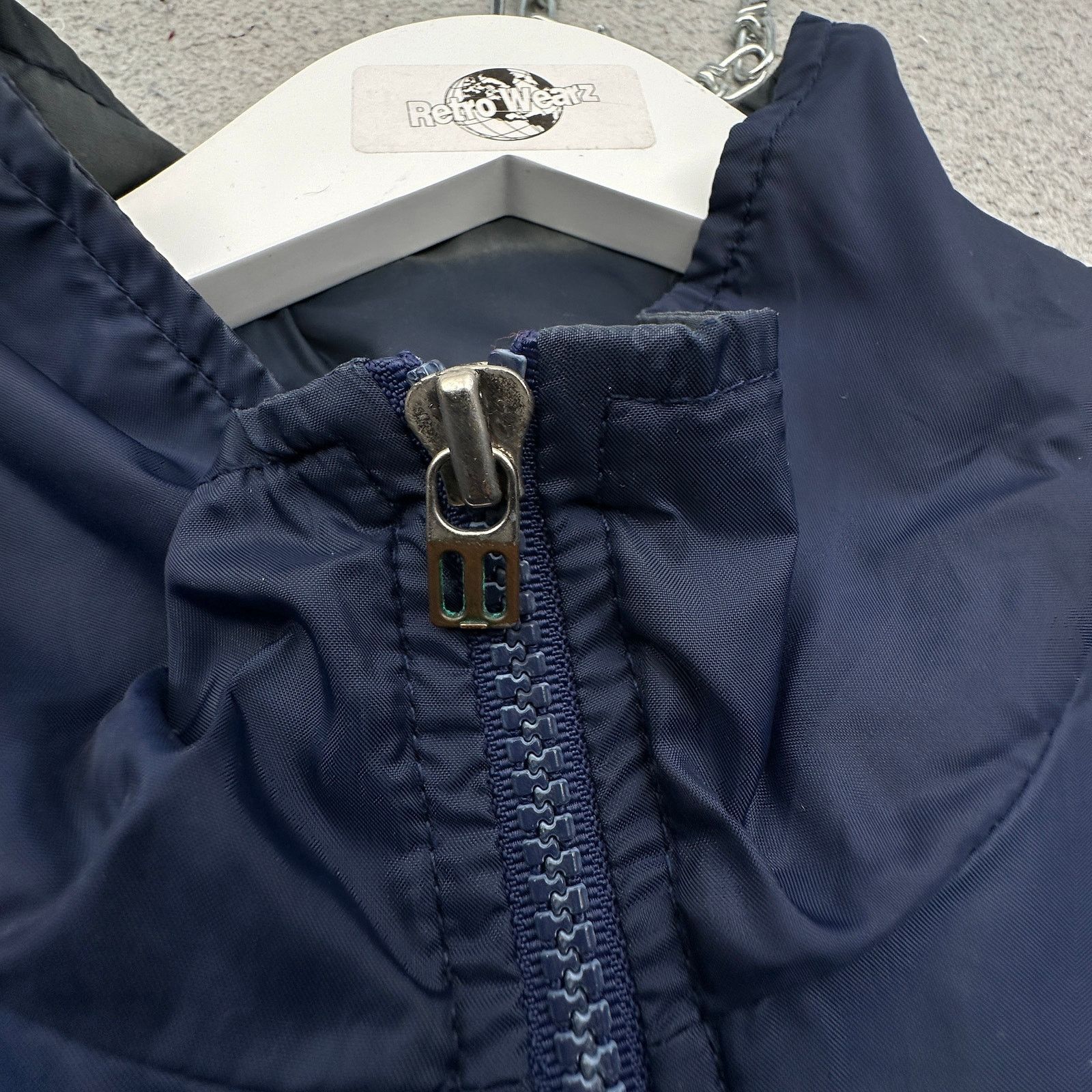 Nike Vintage 90s Nike Windbreaker Jacket Lined Mens Large Blue Size US L / EU 52-54 / 3 - 11 Thumbnail