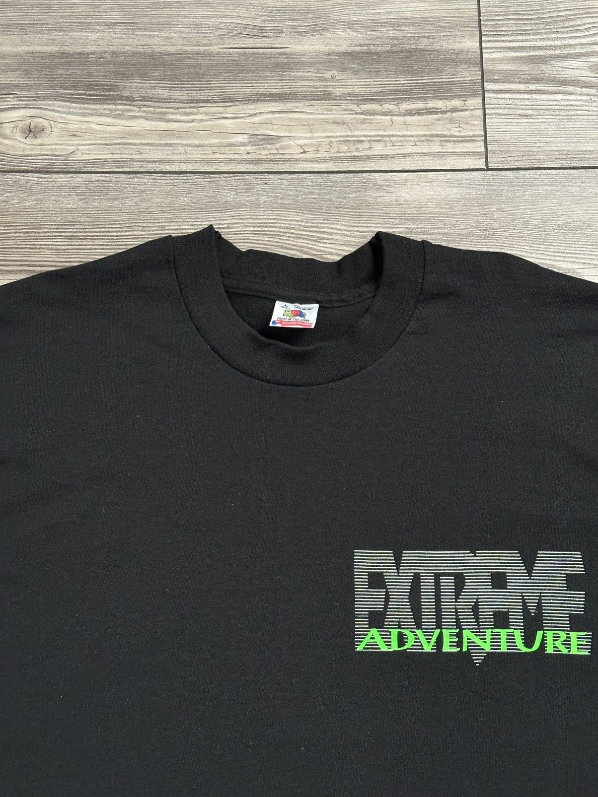 Fruit Of The Loom Vintage 90’s Extreme Adventure Snowboarding Longsleeve Size US L / EU 52-54 / 3 - 4 Thumbnail