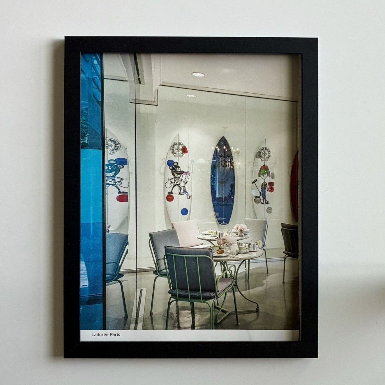 Chrome Hearts × Japanese Brand × Vintage Chrome Hearts surfboard gallery 9x11 Framed poster Size ONE SIZE - 1 Thumbnail