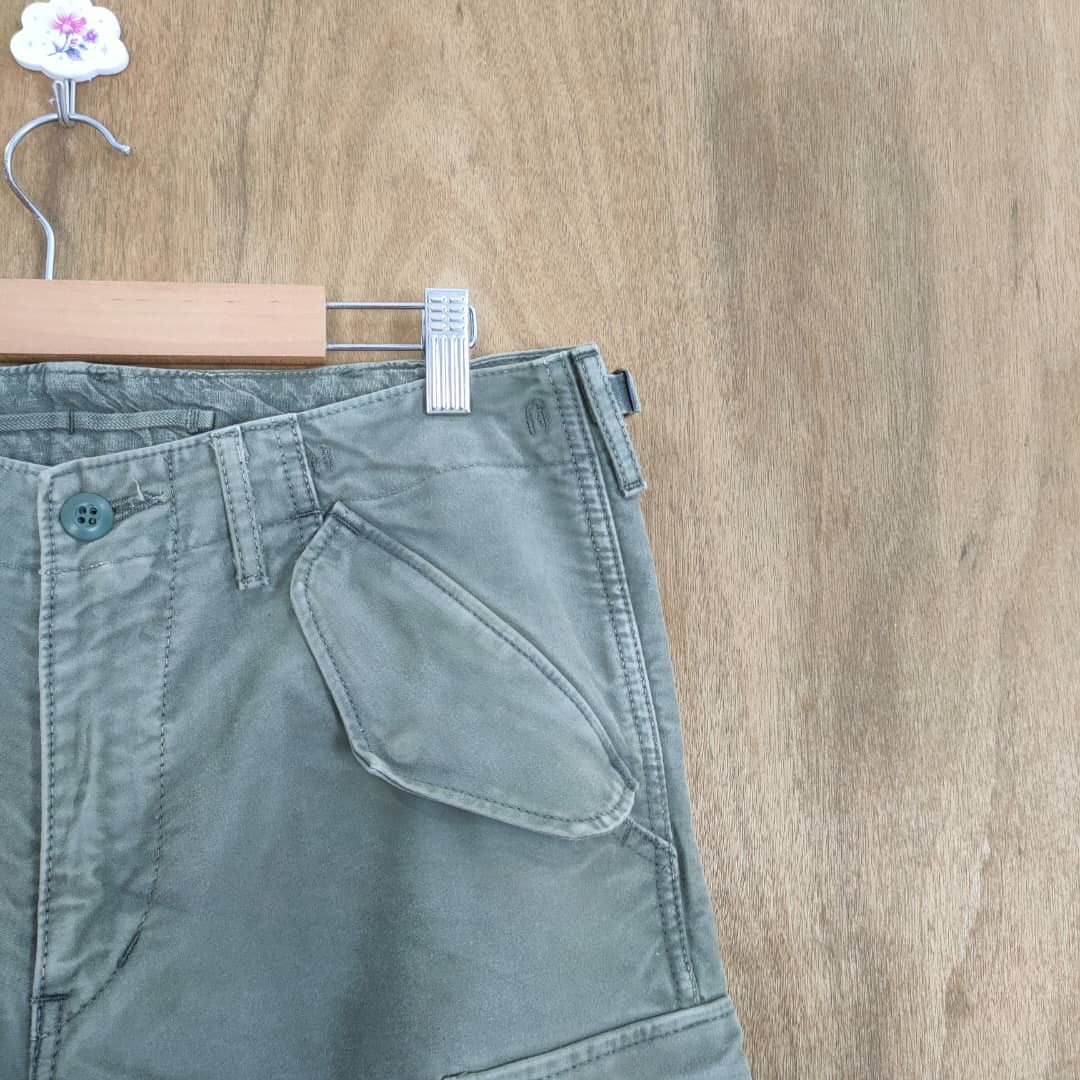 Japanese Brand AKM BONDAGE FADED CARGO PANTS Size US 32 / EU 48 - 4 Thumbnail
