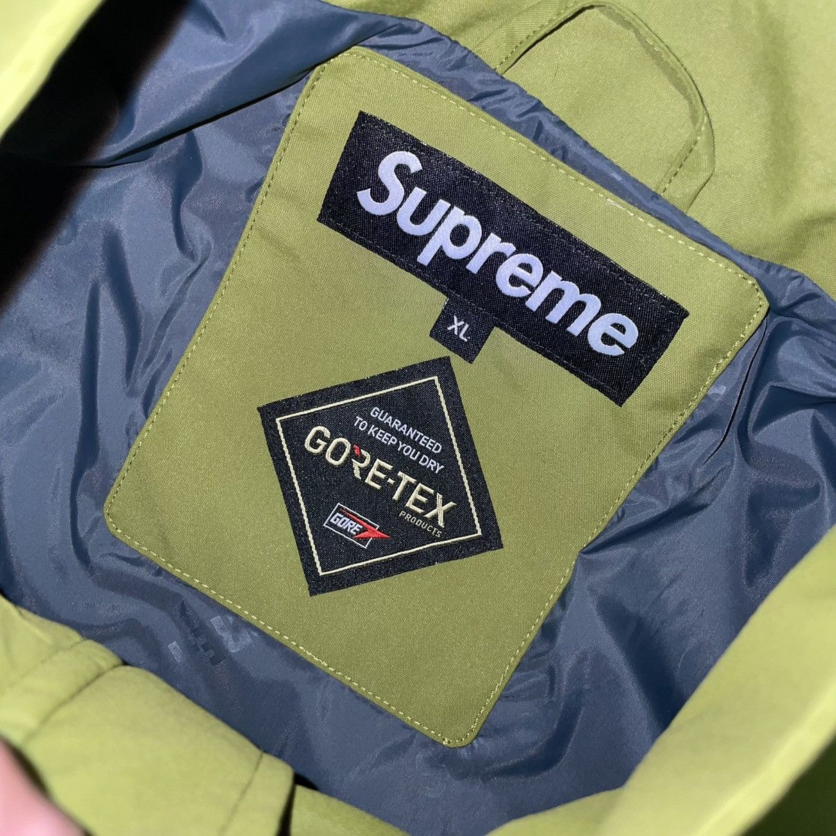 Goretex × Supreme Supreme Goretex Zip Up Jacket 3M Size US XL / EU 56 / 4 - 6 Thumbnail