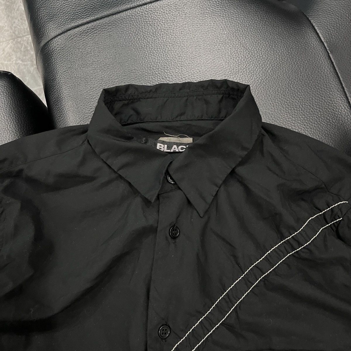 Comme des Garcons Black BLACK COMME des GARÇONS Diagonal Stripe Shirt Size US M / EU 48-50 / 2 - 5 Thumbnail