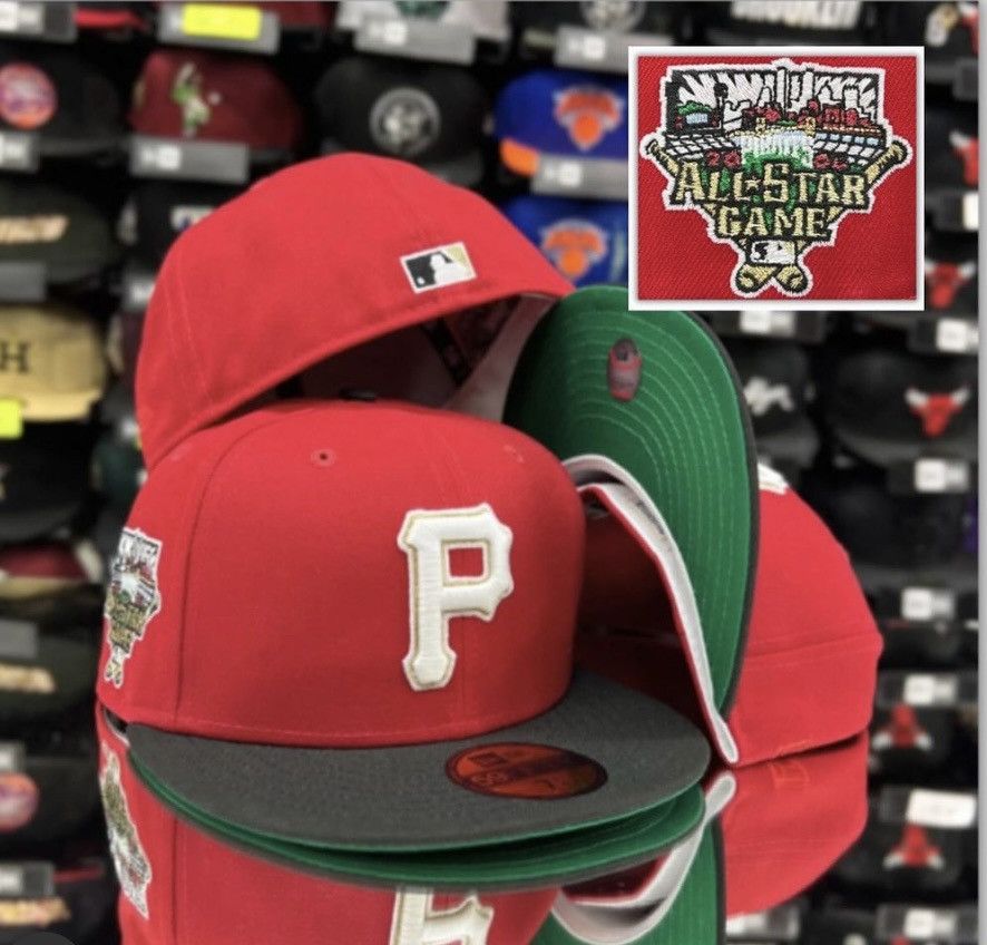 image of Hat x New Era Pittsburgh Pirates Mac Miller Red Dot Inspo All Star Game P, Men's