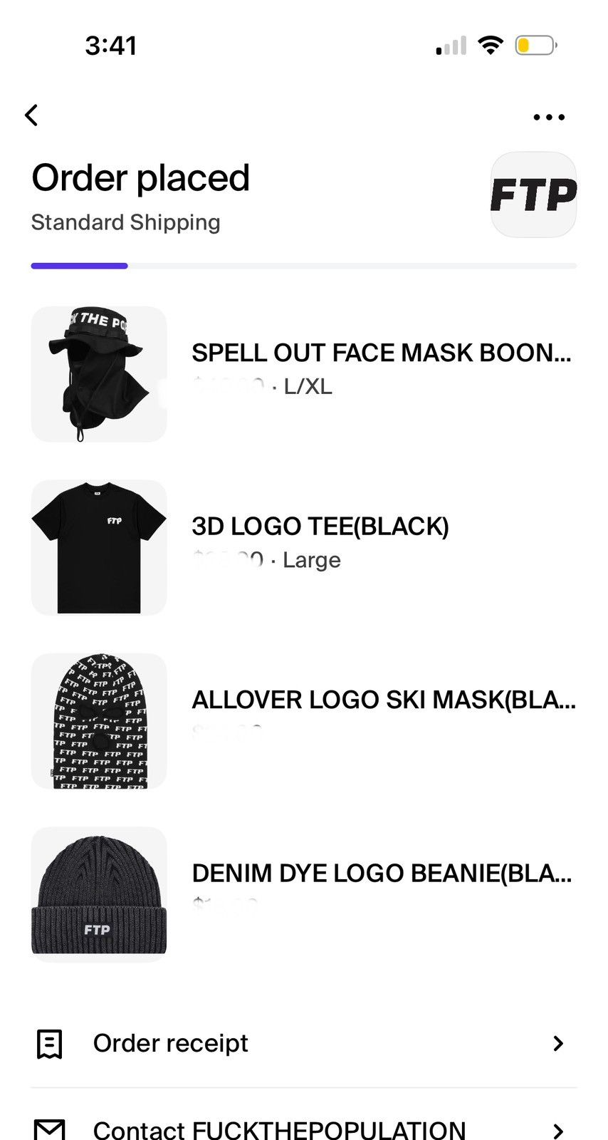 Fuck The Population FTP Denim Dye Logo Beanie Black size OSFA Size ONE SIZE - 2 Thumbnail