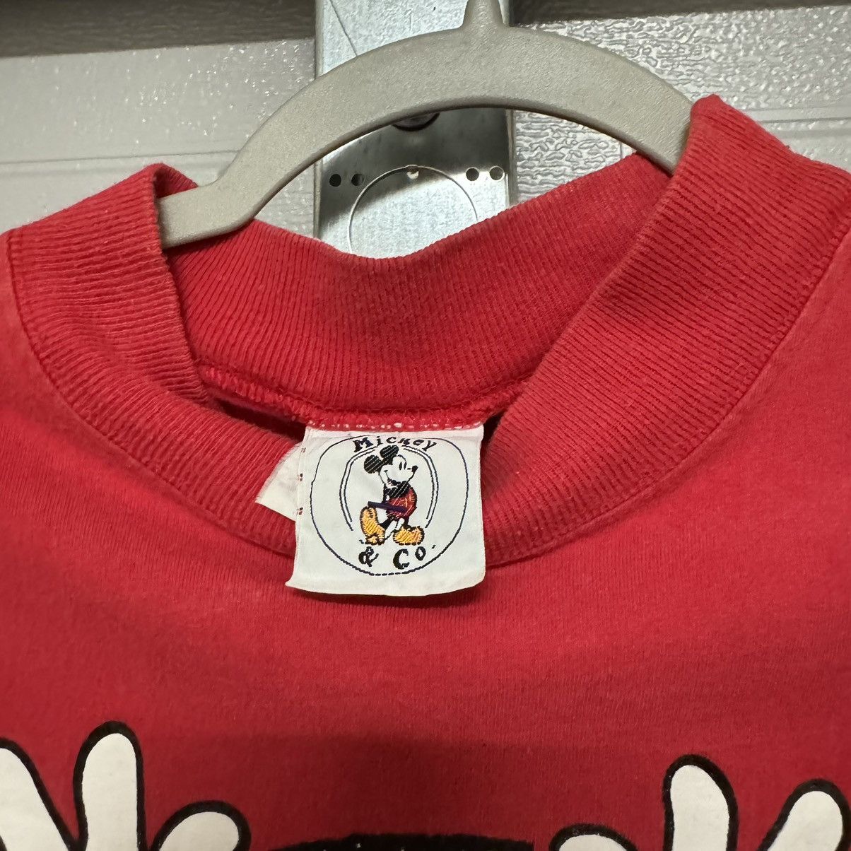 Disney × Vintage vintage 90s Mickey mouse boxy long sleeve mock neck M crop Size US M / EU 48-50 / 2 - 5 Thumbnail