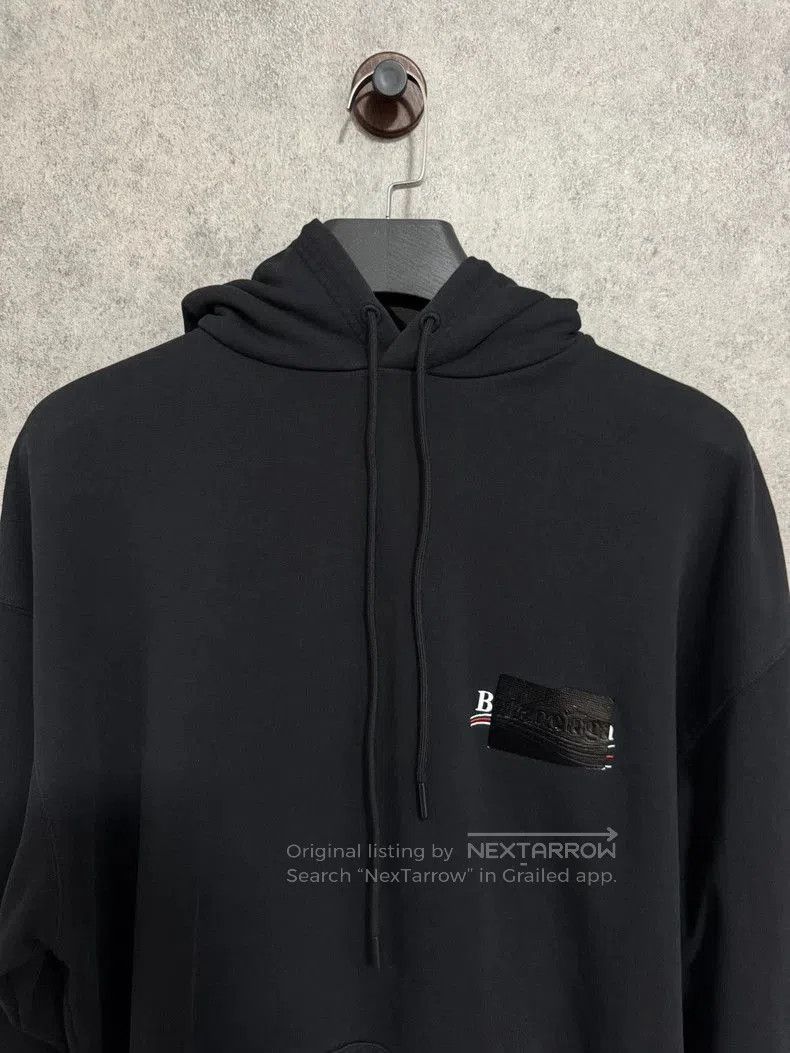 Balenciaga Balenciaga Coke Tape Embroidered Logo Hoodie. Size US L / EU 52-54 / 3 - 2 Thumbnail