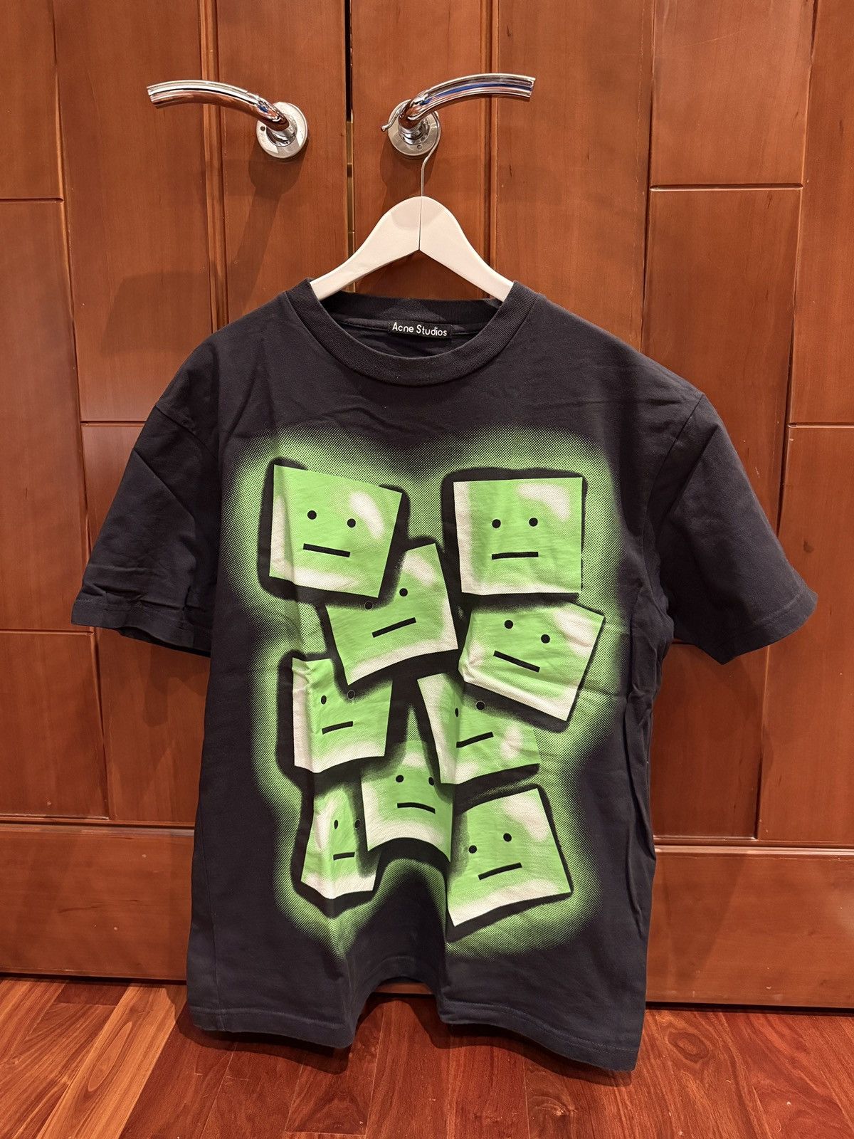 Acne Studios ACNE STUDIOS ELLISON TONE FACE T SHIRT Size US L / EU 52-54 / 3 - 1 Thumbnail