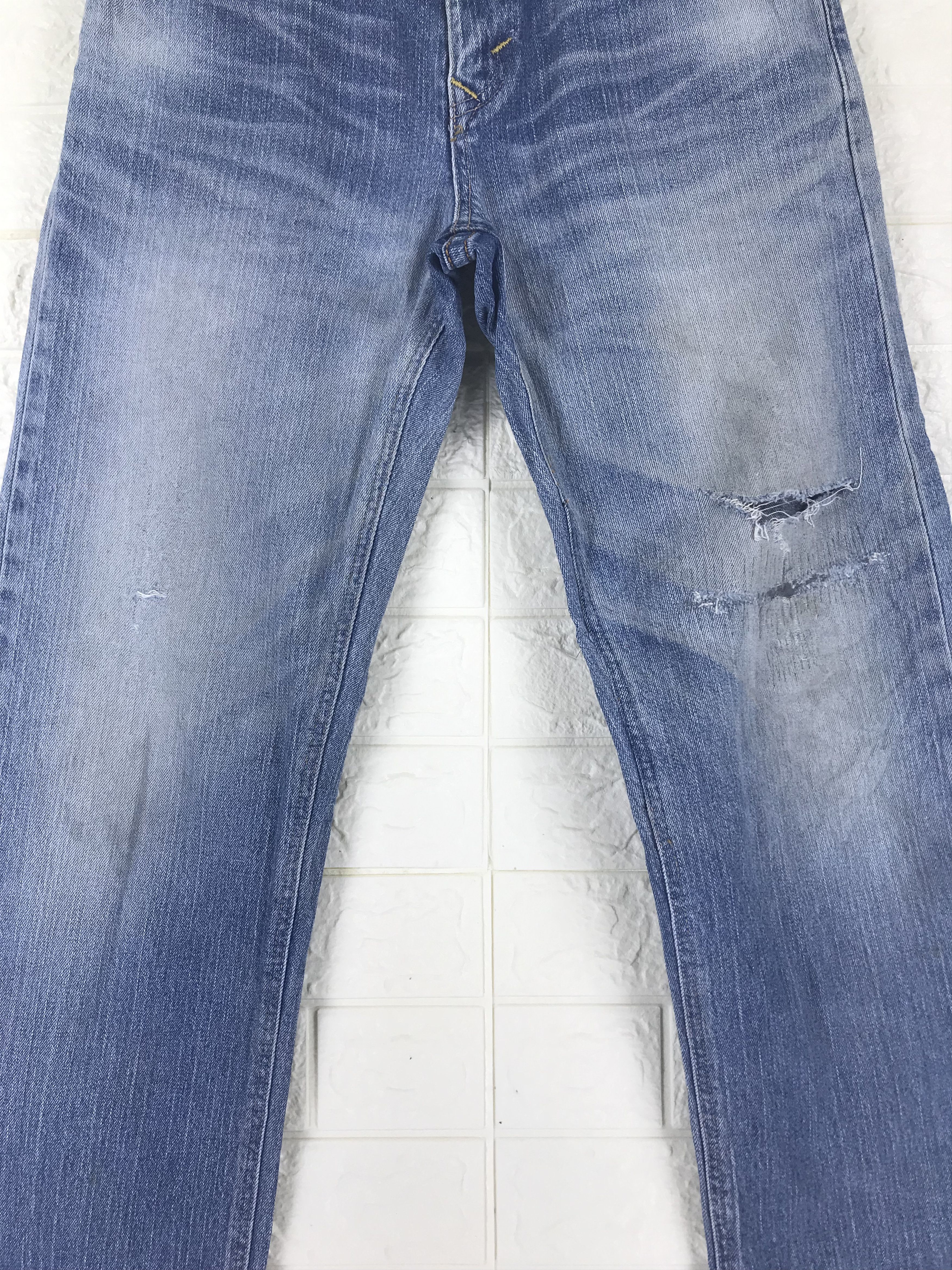 Edwin Vintage Edwin 404 Faded Blue Jeans Size US 28 / EU 44 - 7 Thumbnail
