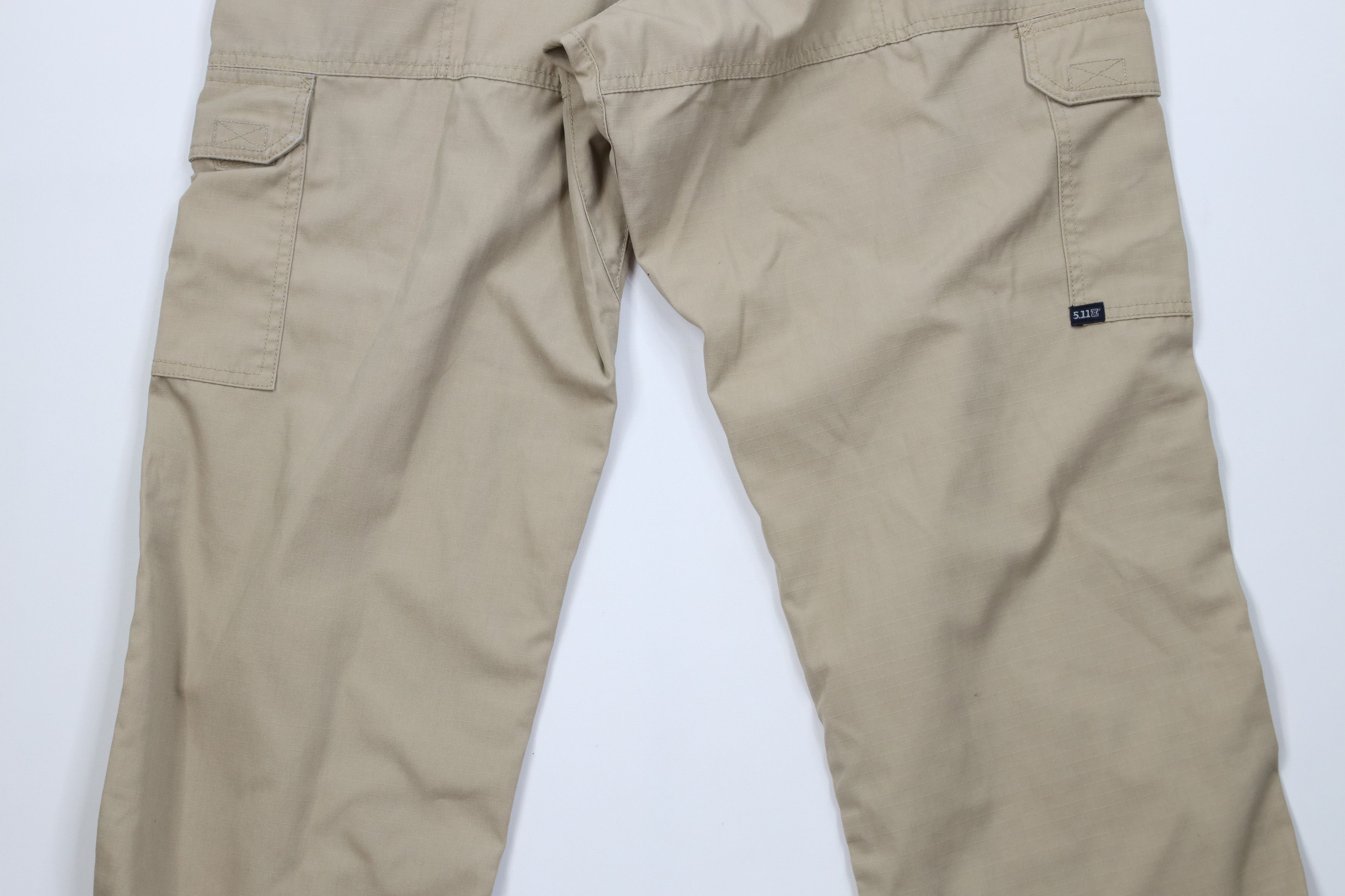 Vintage 5.11 Tactical Series Pro Ripstop Uniform Cargo Pants Brown Size US 34 / EU 50 - 11 Thumbnail