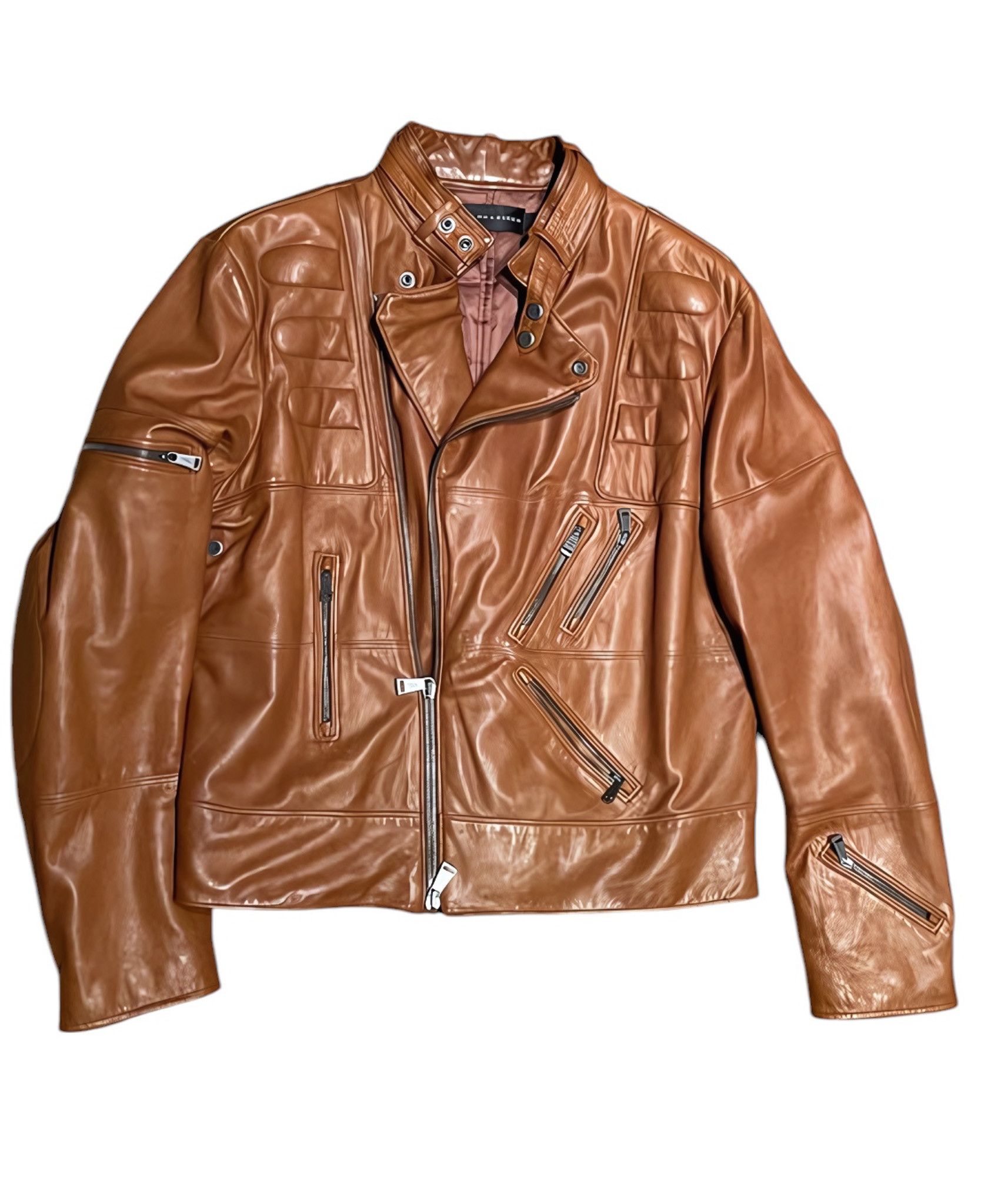 RRL Ralph Lauren Double RL Fringe Leather Jacket WORLDWIDE