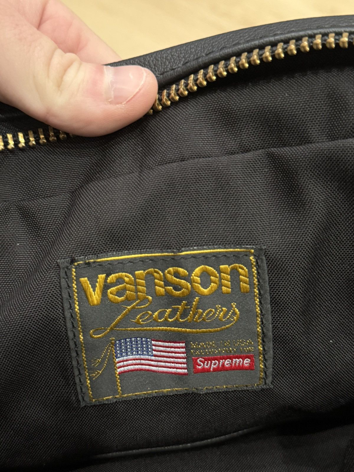 Supreme × Vanson Leathers Supreme Vanson Leathers Spider Web Bag Size ONE SIZE - 16 Thumbnail
