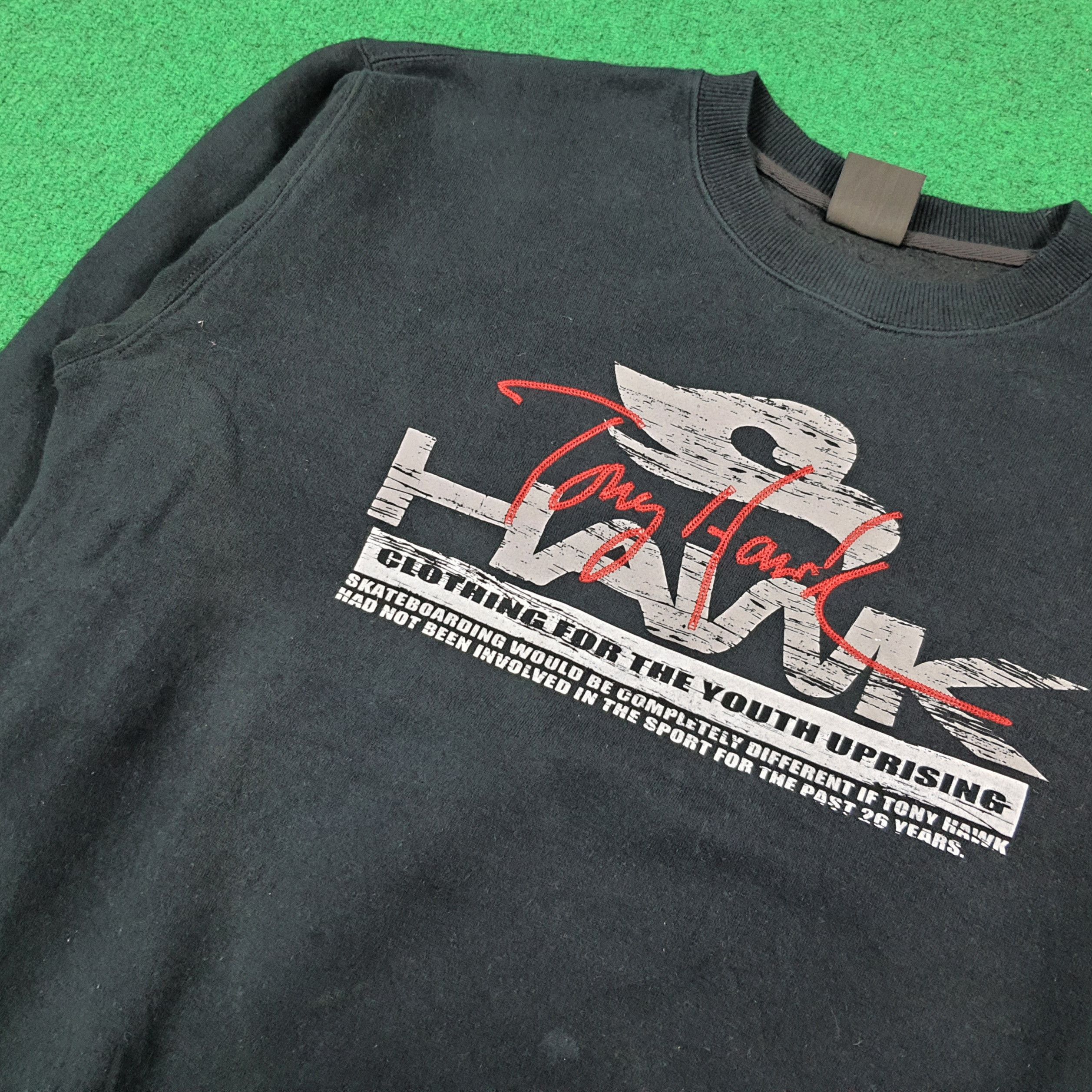 Tony Hawk Vintage Tony Hawks Skateboards Crewneck Sweatshirt C292N9 Size US L / EU 52-54 / 3 - 2 Thumbnail