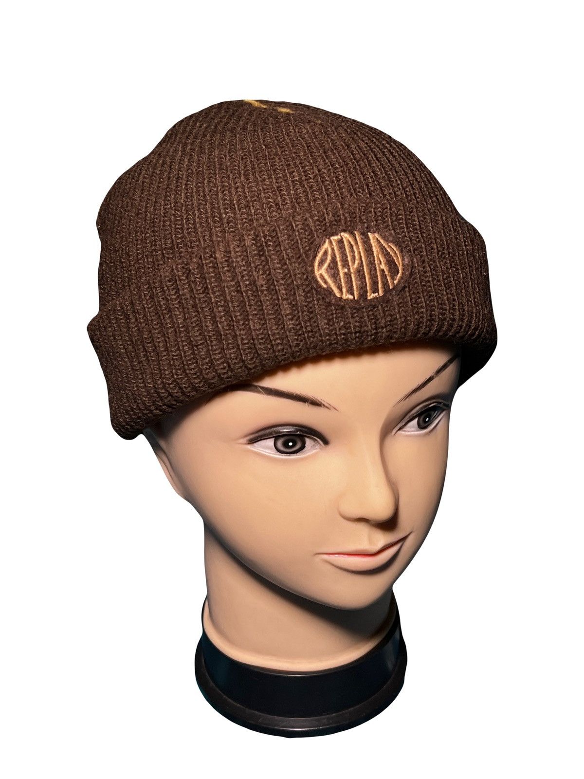 Replay Y2K Vintage 90’s Replay Beanie Hat Big Logo Size ONE SIZE - 2 Thumbnail