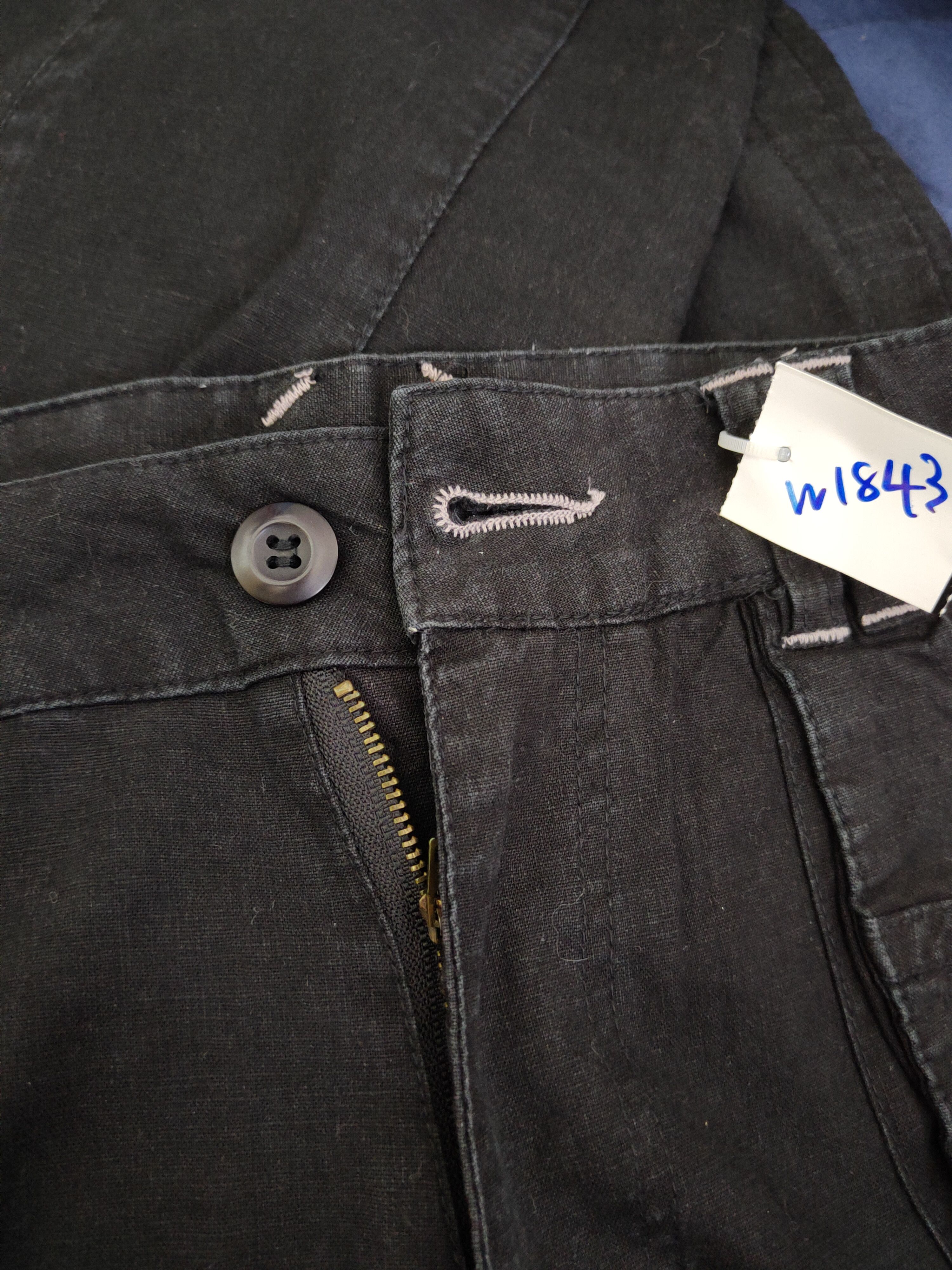 Japanese Brand Lao Targa Black Multipocket Tactical Cargo Pants #W1843 Size US 30 / EU 46 - 14 Thumbnail