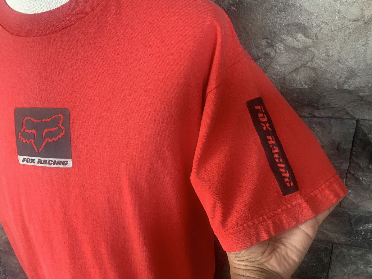 Fox Racing × Vintage Vintage 90s Fox Racing T Shirt Size US L / EU 52-54 / 3 - 5 Thumbnail