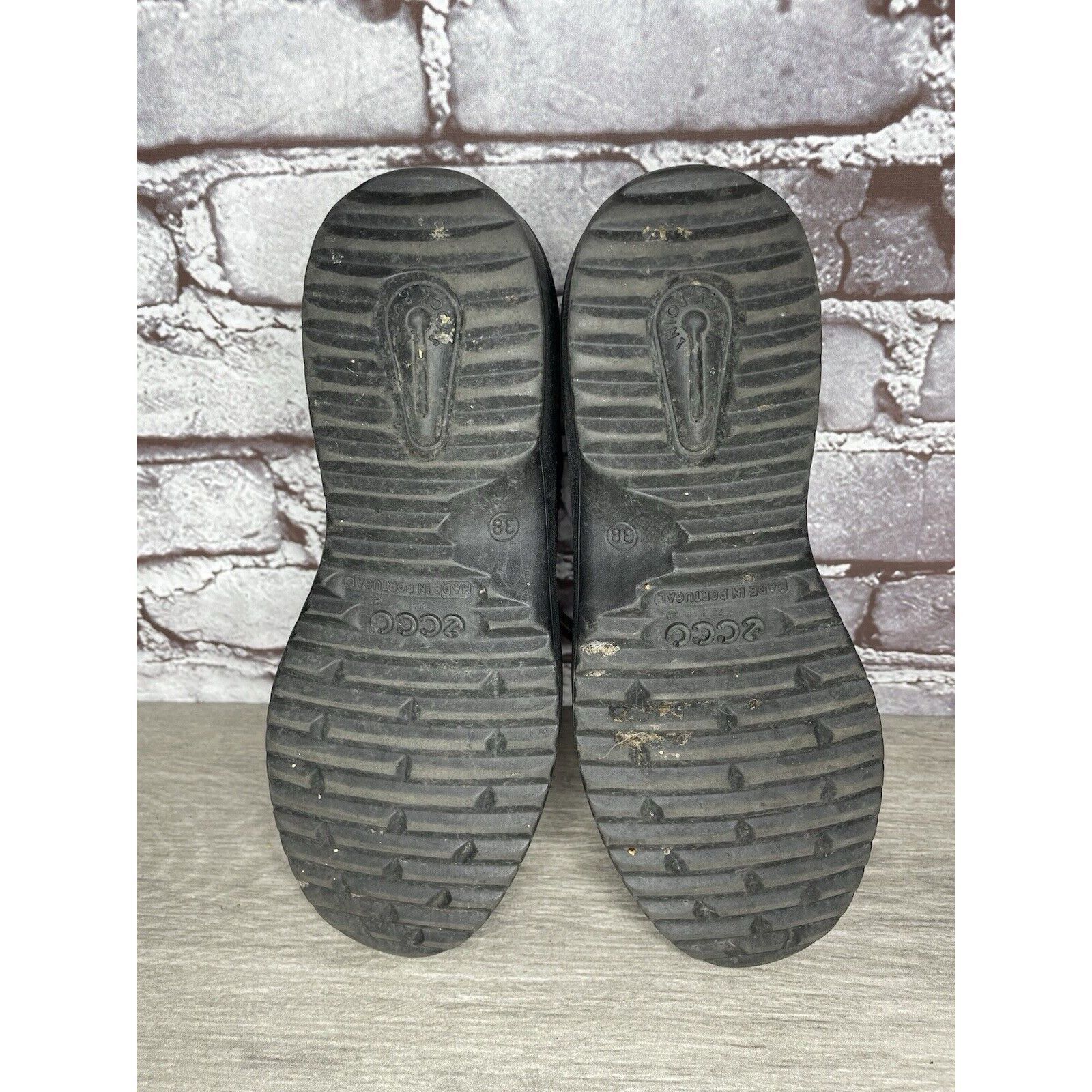 Ecco Ecco Choice Brown Suede Leather Comfort Lace Up Shoes Women’ Size US 7.5 / IT 37.5 - 10 Thumbnail