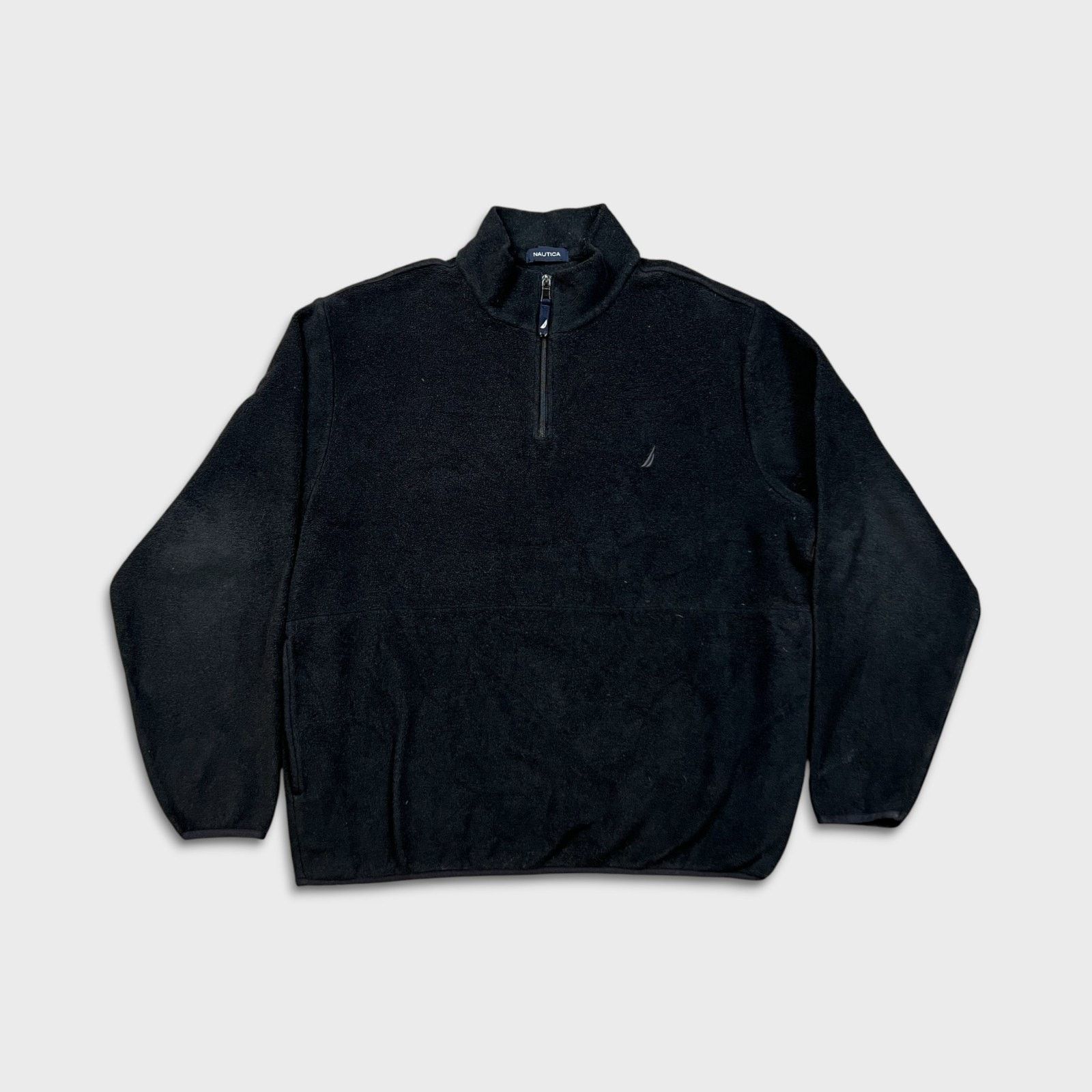 Nautica Nautica Fleece 1/4 Zip Outdoor Pullover Sweatshirt Jacket Size US L / EU 52-54 / 3 - 1 Thumbnail
