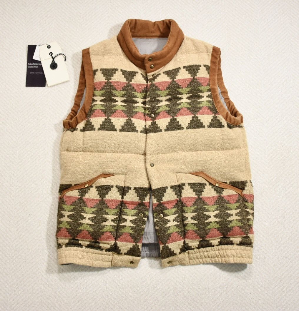 ジャケット・アウター visvim KORA DOWN VEST NATIVE BLANKET 0123205013011_BLUE_02.jpg?