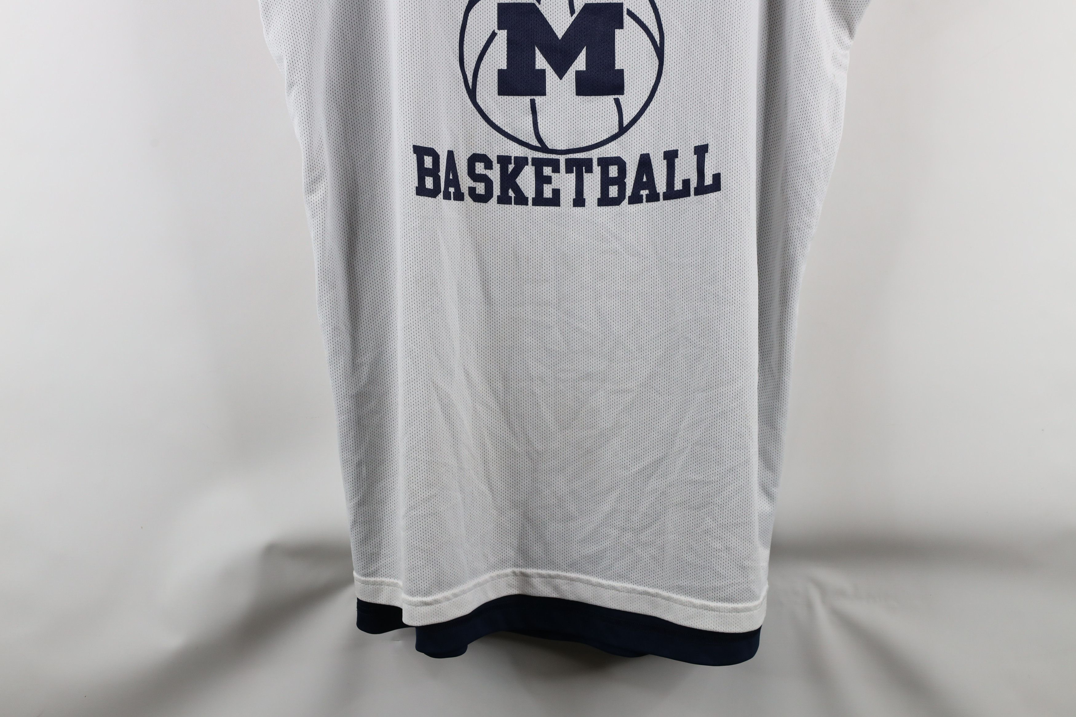 Adidas × Vintage Adidas University of Michigan Basketball Jersey Reversible Size US XL / EU 56 / 4 - 16 Thumbnail