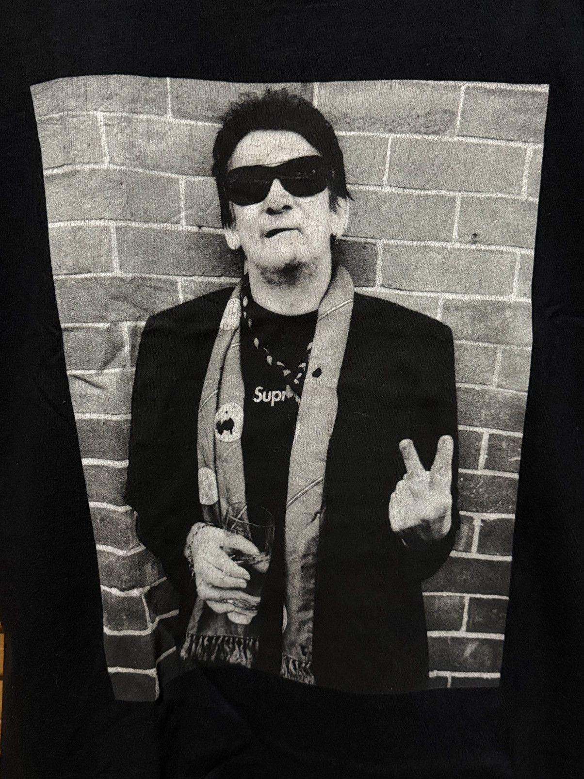Supreme Supreme x Macgowan Photo Tee Black Size US S / EU 44-46 / 1 - 2 Thumbnail