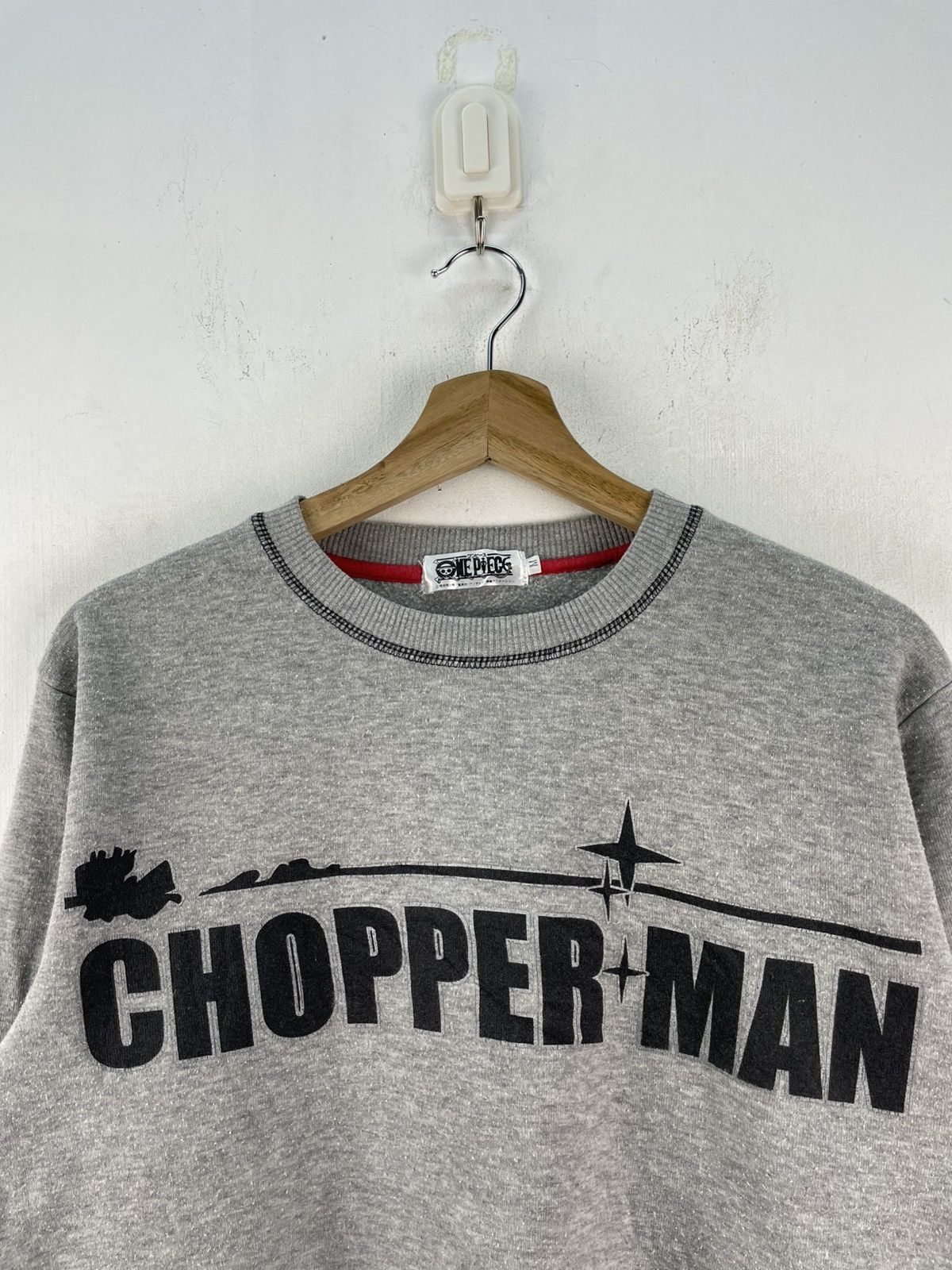 Anime × One Piece × Vintage Vintage One Piece Sweatshirt Mugiwara Pirates Chopper Man Size US M / EU 48-50 / 2 - 3 Thumbnail