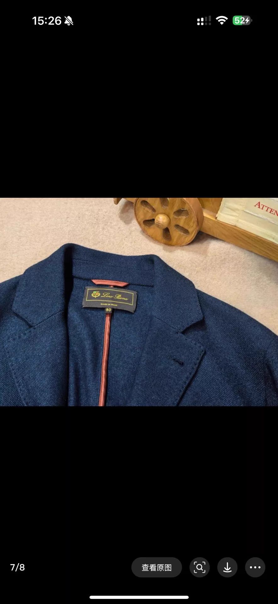 Loro Piana Loro Piana Velvet Thick Knit Short Sleeve Jacket 50 EU SF Size US M / EU 48-50 / 2 - 7 Thumbnail