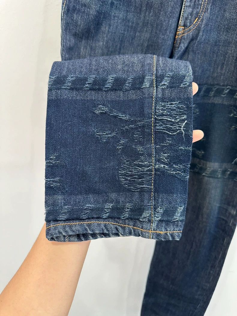 Mastermind Japan Blue Double Waist Denim Pants-2505 Size US 30 / EU 46 - 4 Thumbnail