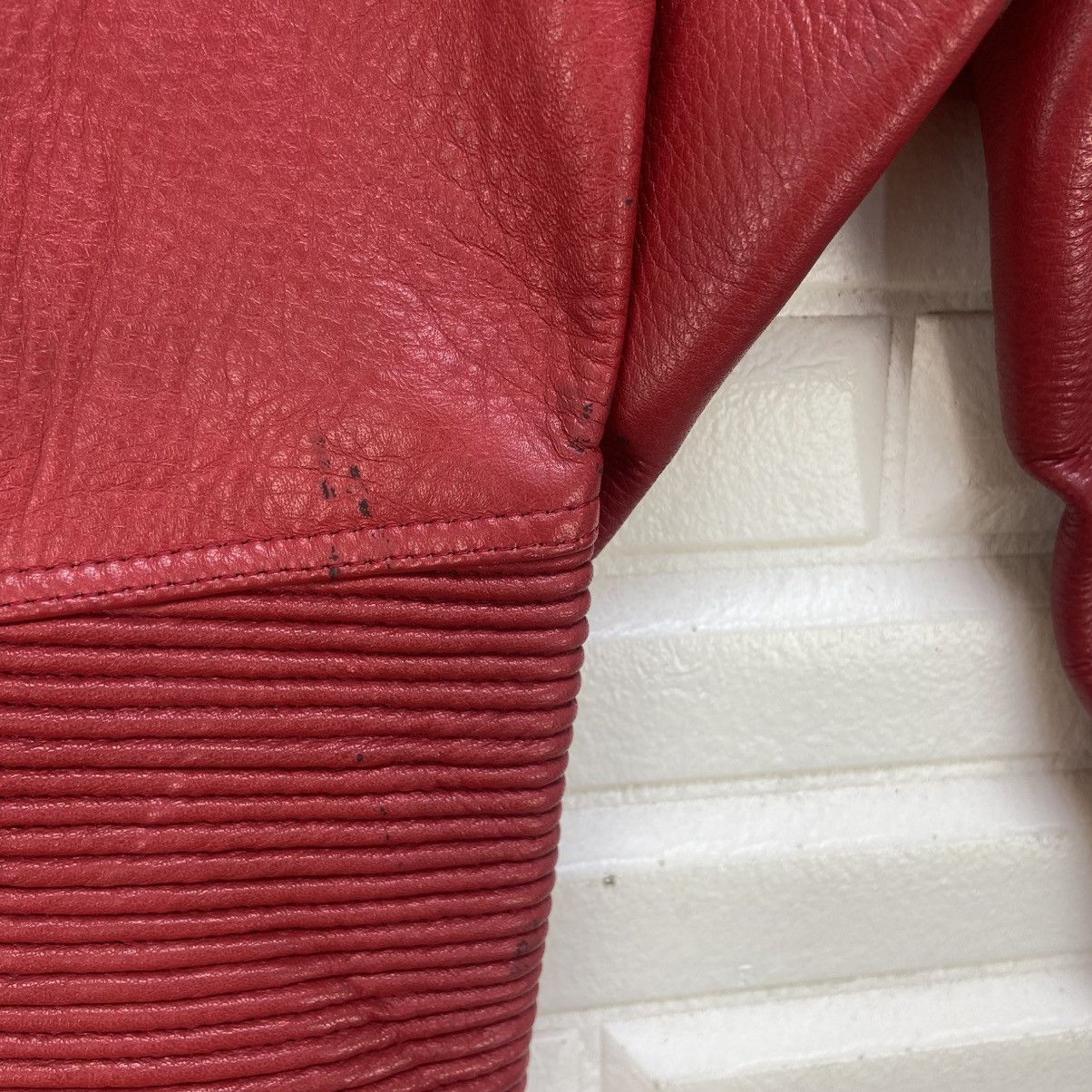 Japanese Brand × Leather Expert Racing Performance Biker Leather Pants Size 22" - 12 Thumbnail