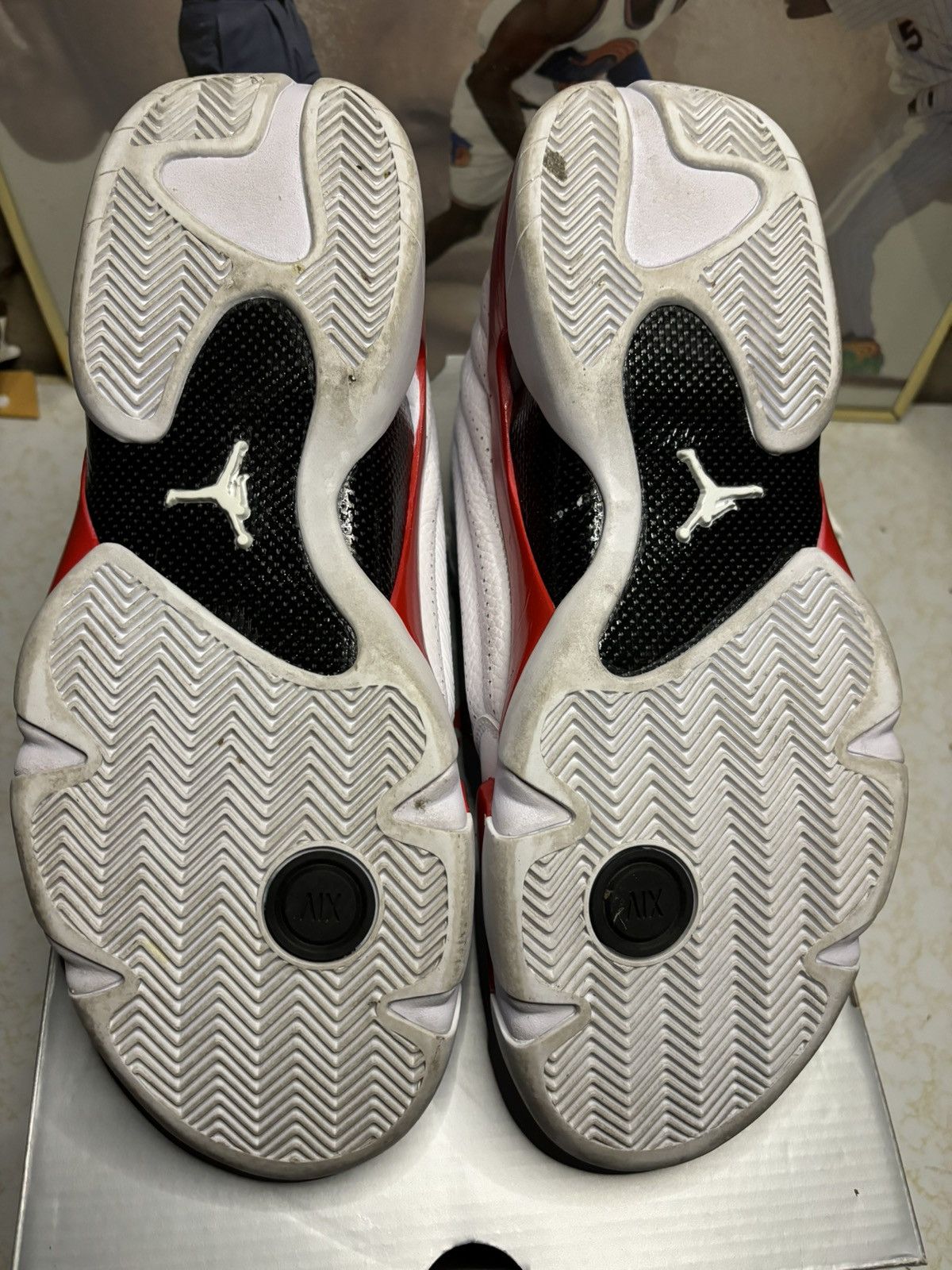 Jordan Brand Jordan Retro 14 ‘Candy Cane’ Size US 11.5 / EU 44-45 - 5 Thumbnail
