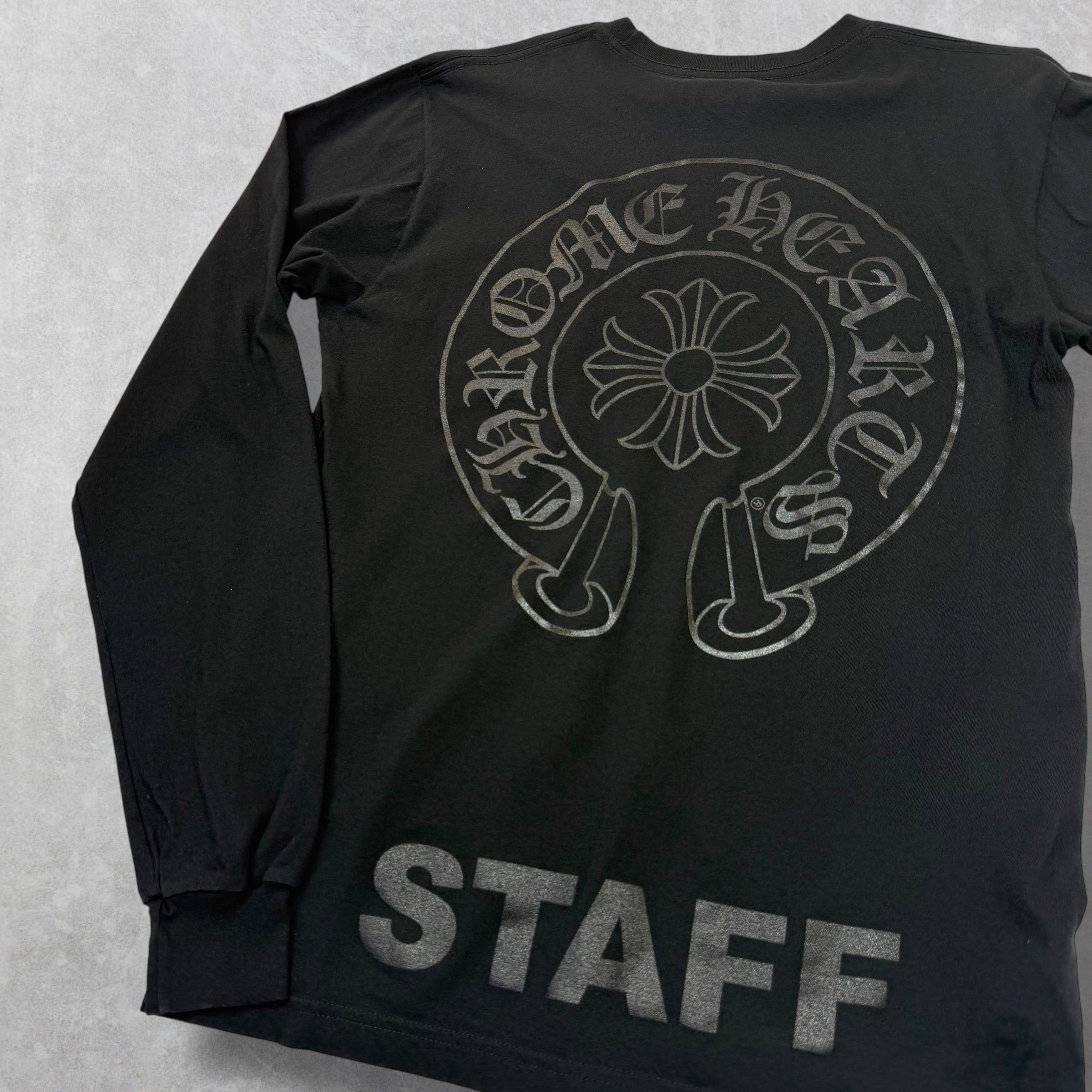 Chrome Hearts Chrome Hearts Black Staff Horseshoe Tee M Size US M / EU 48-50 / 2 - 3 Thumbnail