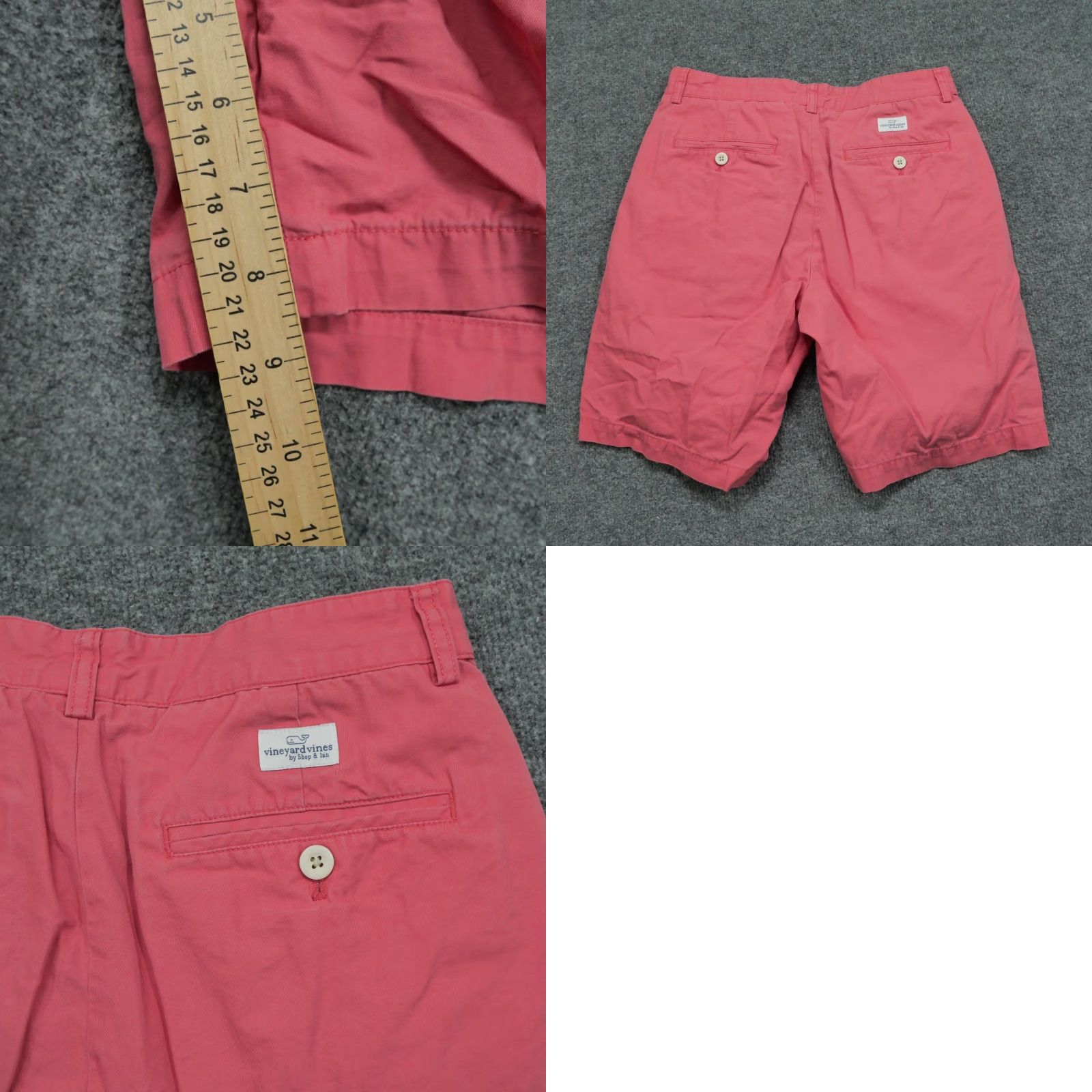 Vineyard Vines Vineyard Vines Shorts Mens 30 Pink Salmon Cotton Chino Casual 90s Preppy Mens Size US 30 / EU 46 - 8 Thumbnail