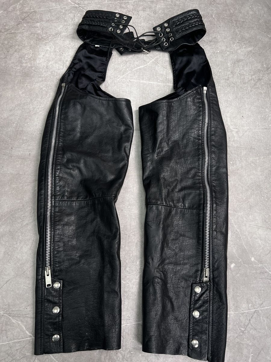 Harley Davidson Leather Moto Harley Davidson y2k Comme des garçons style Size US 32 / EU 48 - 12 Thumbnail