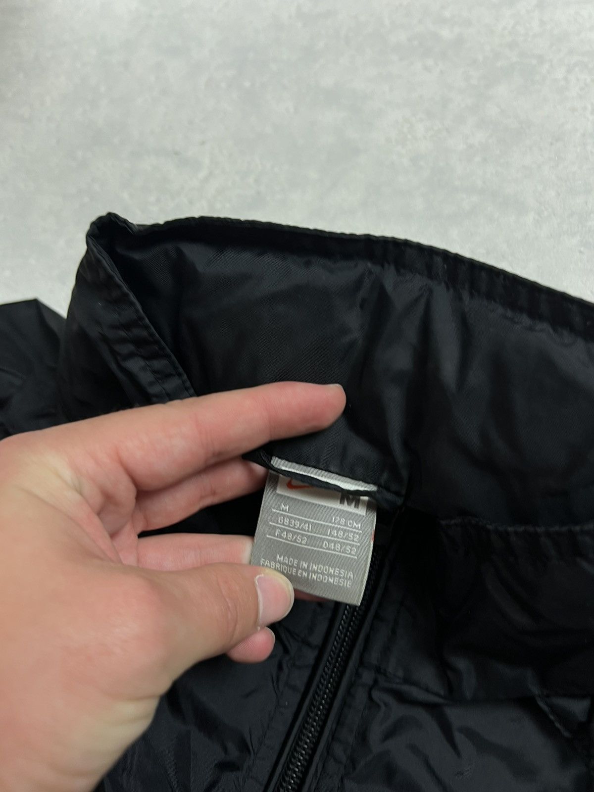 Nike 00s Nike Double Swoosh Vintage Y2K Oversized Hooded Jacket Size US M / EU 48-50 / 2 - 6 Thumbnail