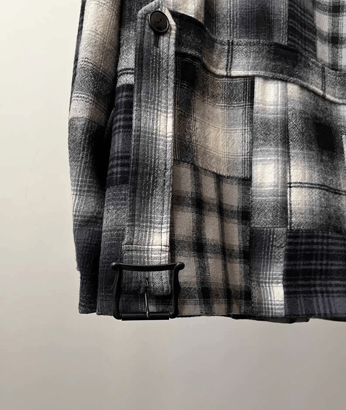 Number (N)ine Number (N)ine Sz 2 Number Nine 07AW Plaid Patches Jacket-2 Size US M / EU 48-50 / 2 - 4 Thumbnail