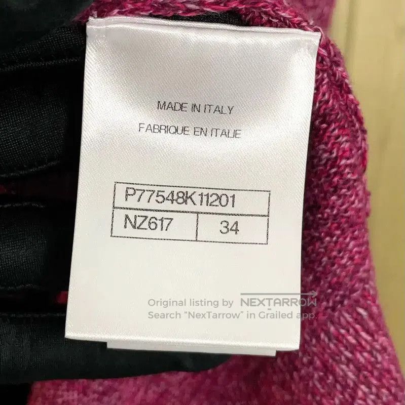 Chanel Chanel Spring Autumn Purple Cashmere Logo Sweater . Size S / US 4 / IT 40 - 8 Thumbnail