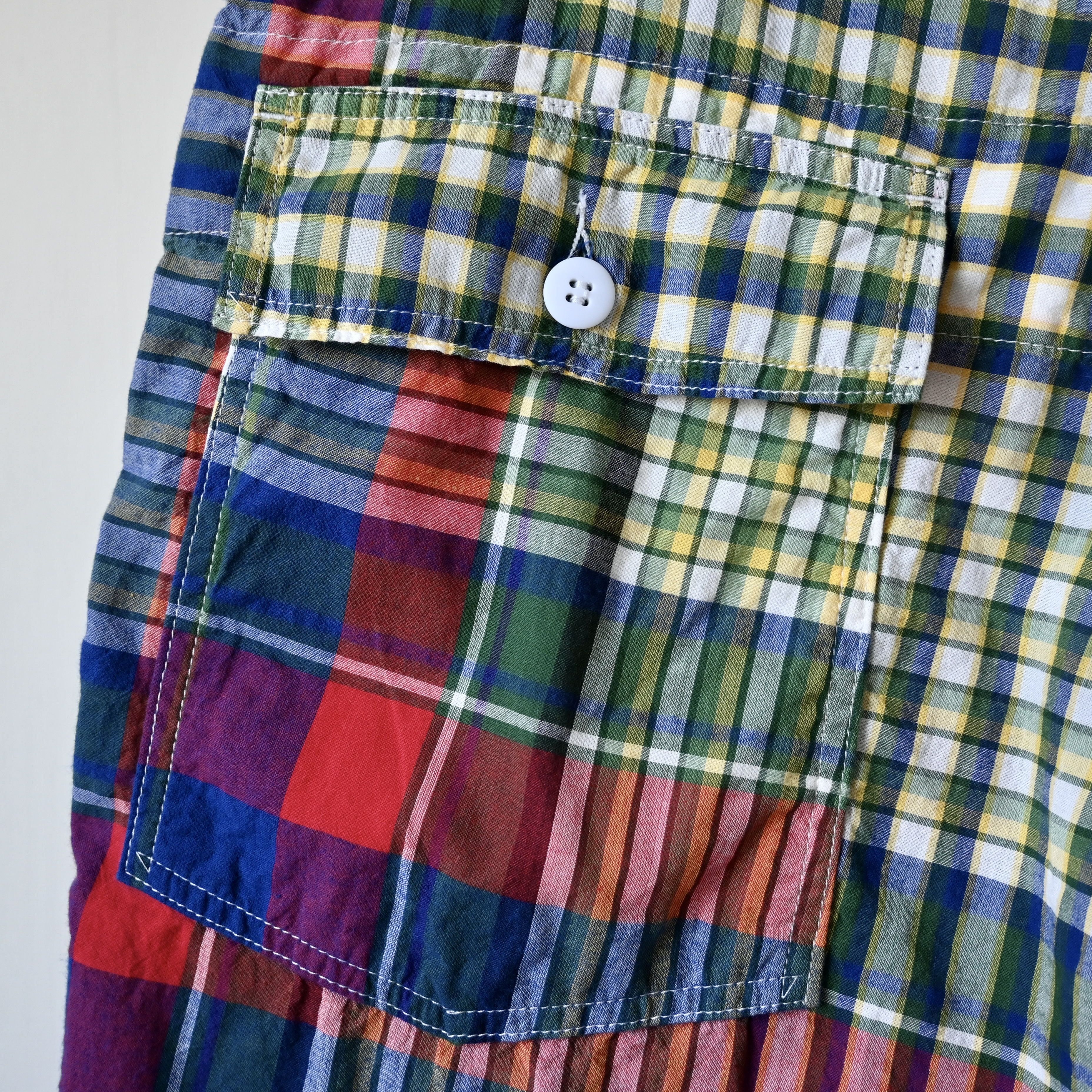 Engineered Garments UNUSED, Engineered Garments, Painter Shorts, Madras Plaid, M Size US 34 / EU 50 - 5 Thumbnail